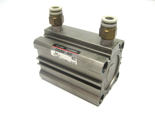 Smc CDQ2B32-35DC Compact Pneumatic Cylinder 32MM Bore 35MM Stroke