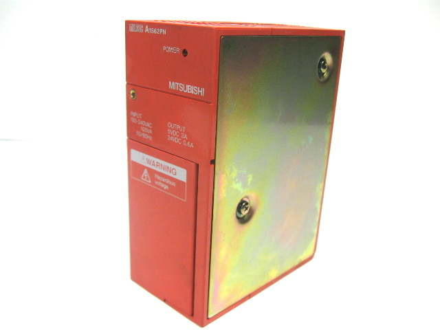 Mitsubishi A1S62PN Power Supply 100-240 Vac Input, 24 Vdc Output