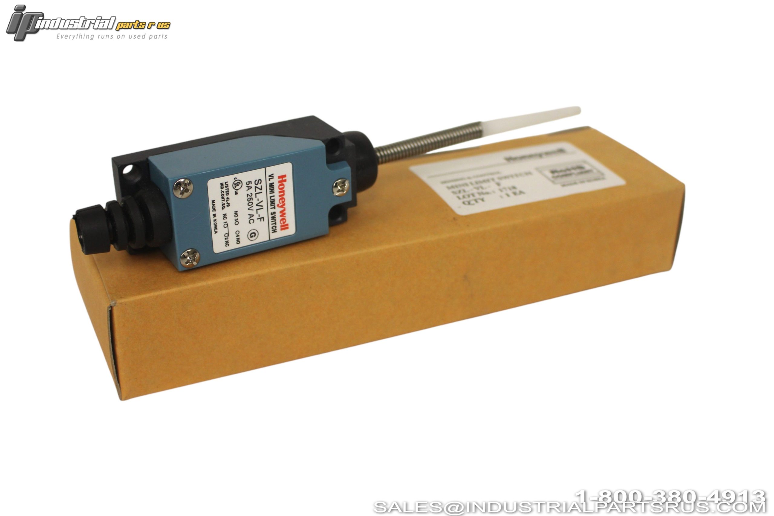 Honeywell SZL-VL-F Limit Switch Wobble Coil Spring SPDT 5A 250VAC