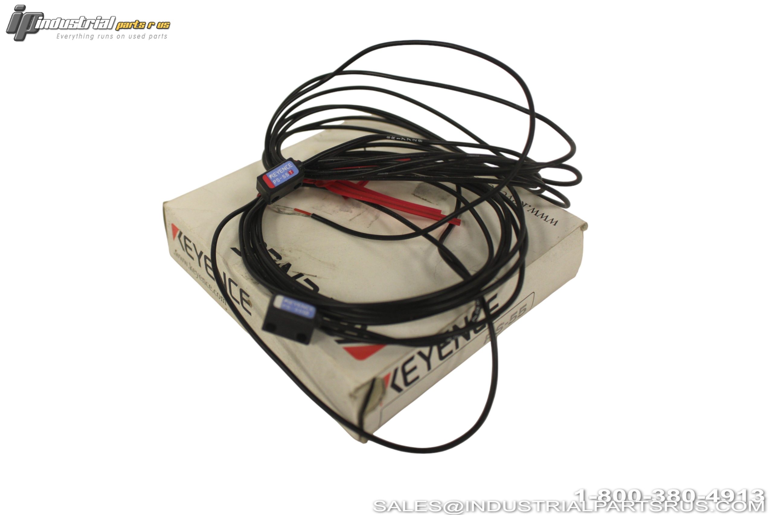 Keyence PS-55 Through Beam Photoelectric Sensor 4M NPN/PNP DC IP64 - Complete Em