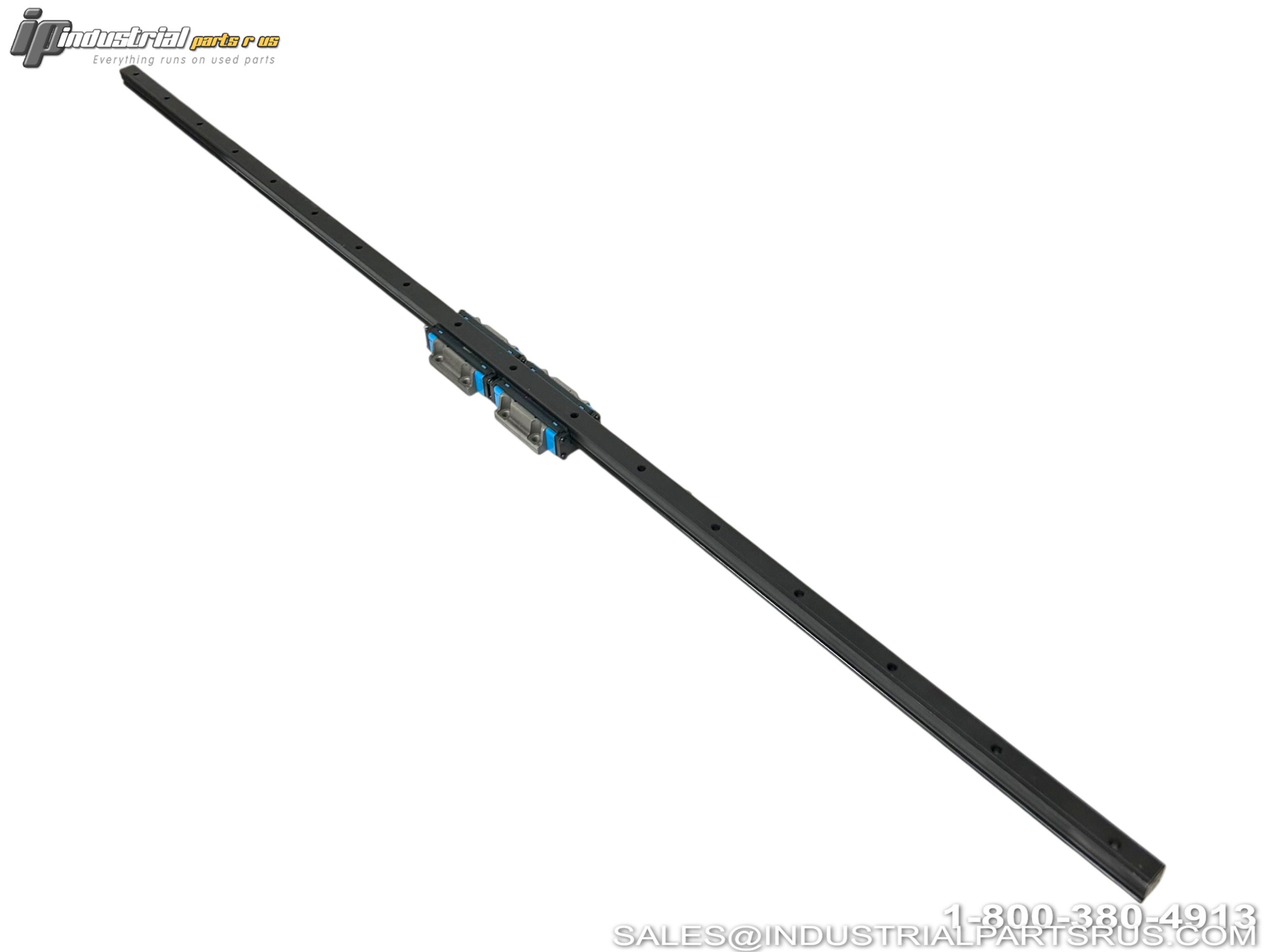 IKO MHT 15 HS2 C-Lube Linear Guide Ball Slide Flange Mount, 39.5" Rail