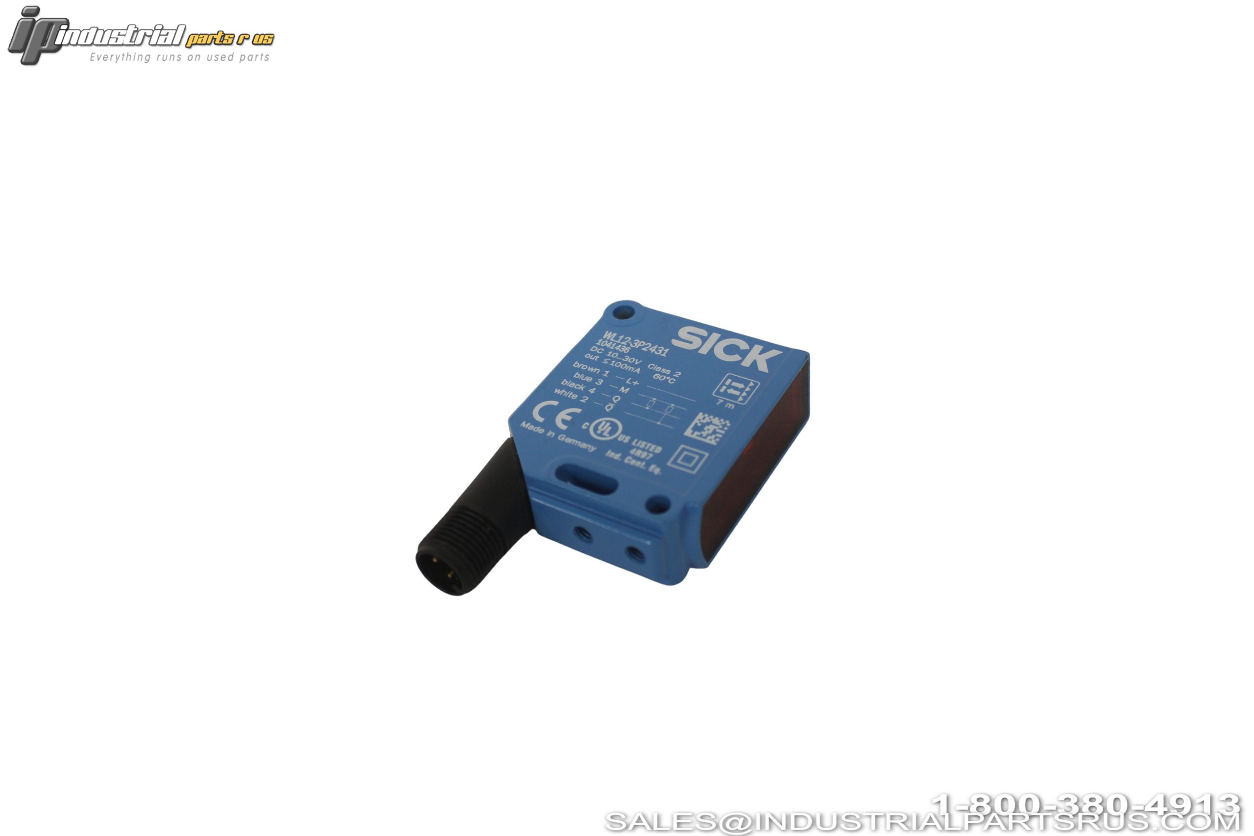 SICK WL12-3P2431 W12-3 Retroreflective Photoelectric Sensor 7m PNP M12