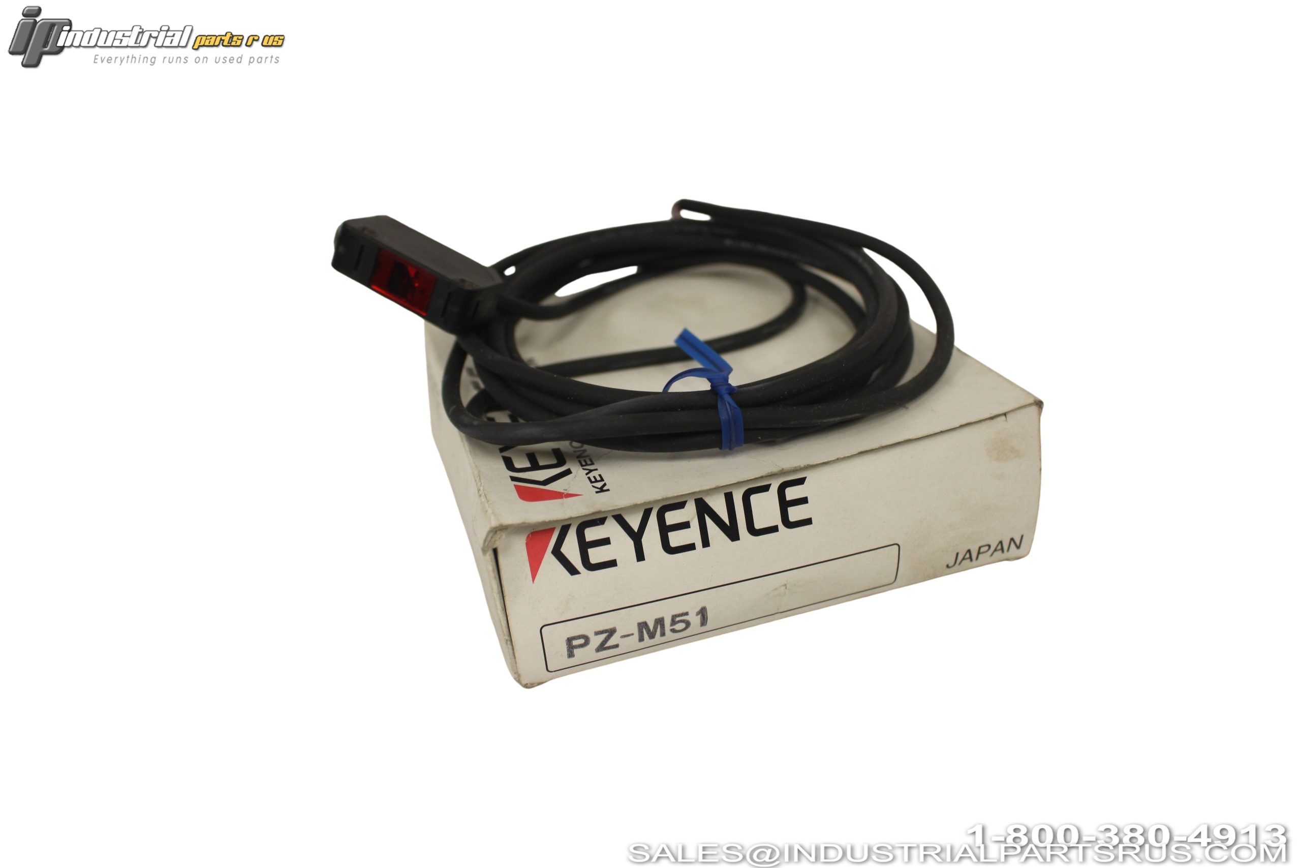 KEYENCE PZ-M51 Through Beam Photoelectric Sensor NPN 12-24VDC 2M Cable - RECEIVE