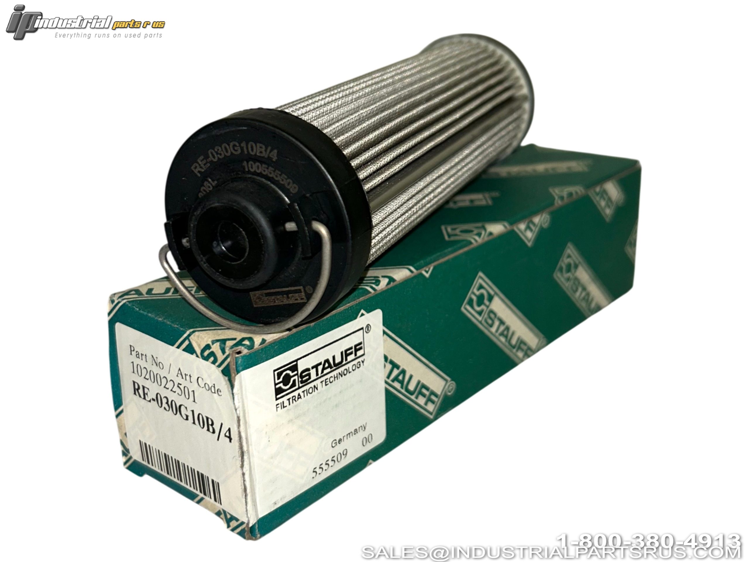 Stauff RE-030G10B/4 Return Line Filter Element 10μm Inorganic Glass Fiber