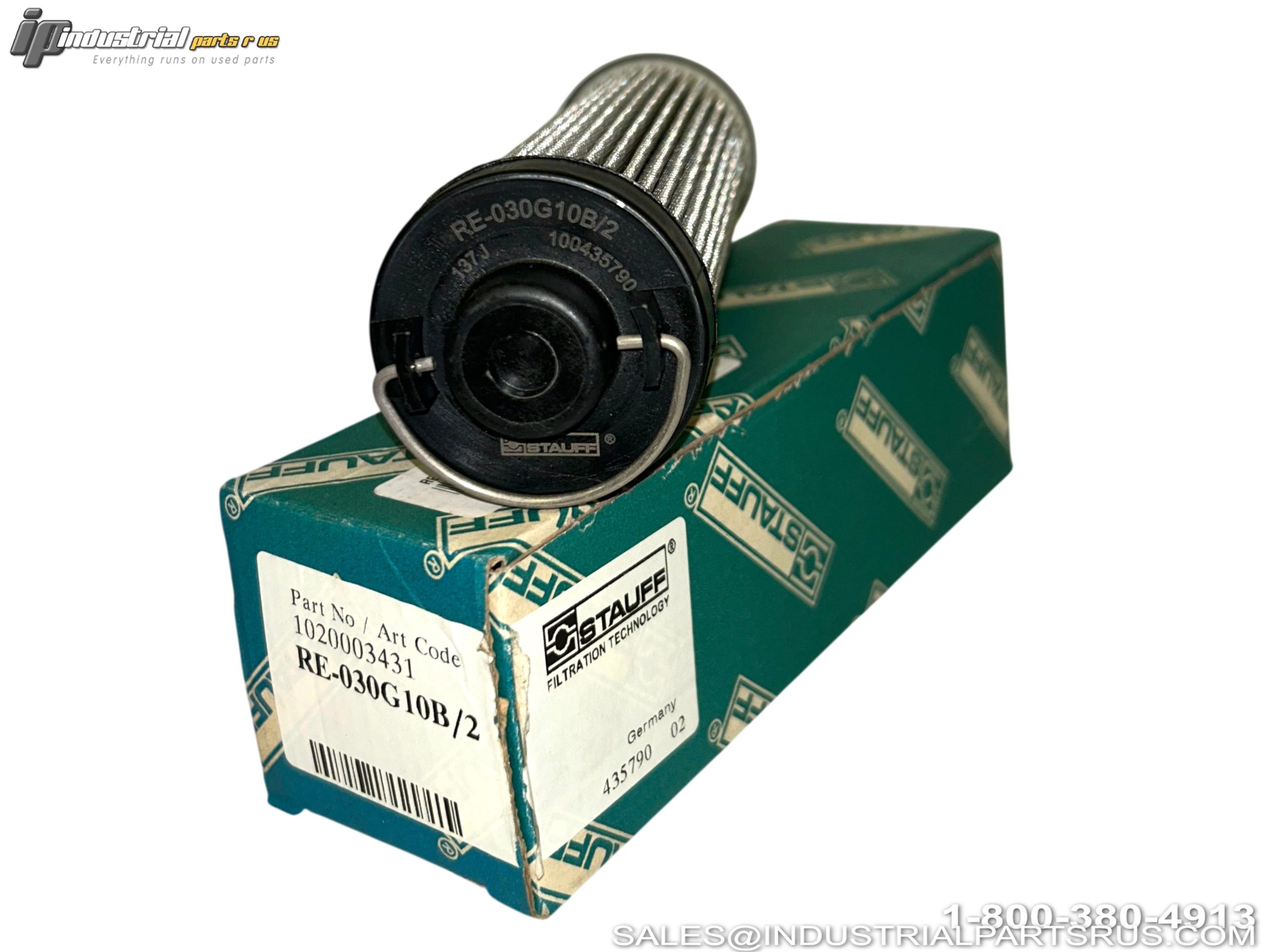 Stauff RE-030G10B/2 Hydraulic Filter Element 10 Micron Glass Fiber