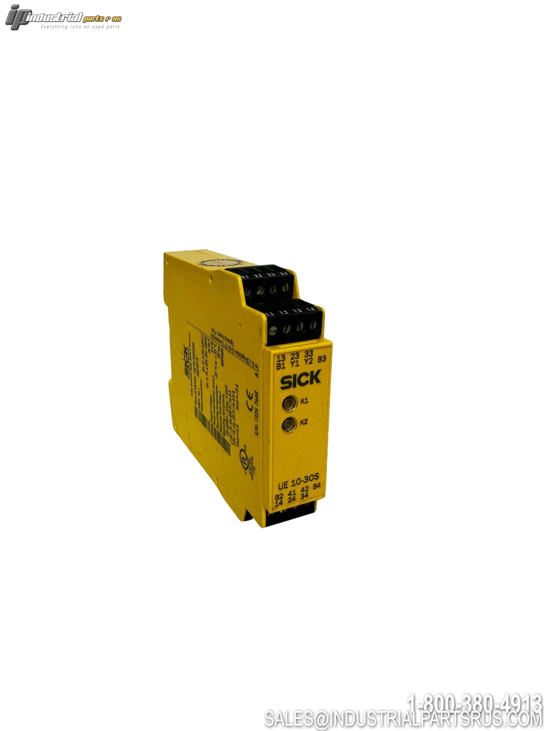 SICK UE10-30S3D0 Safety Relay 24VDC 3NO 20ms Response Time