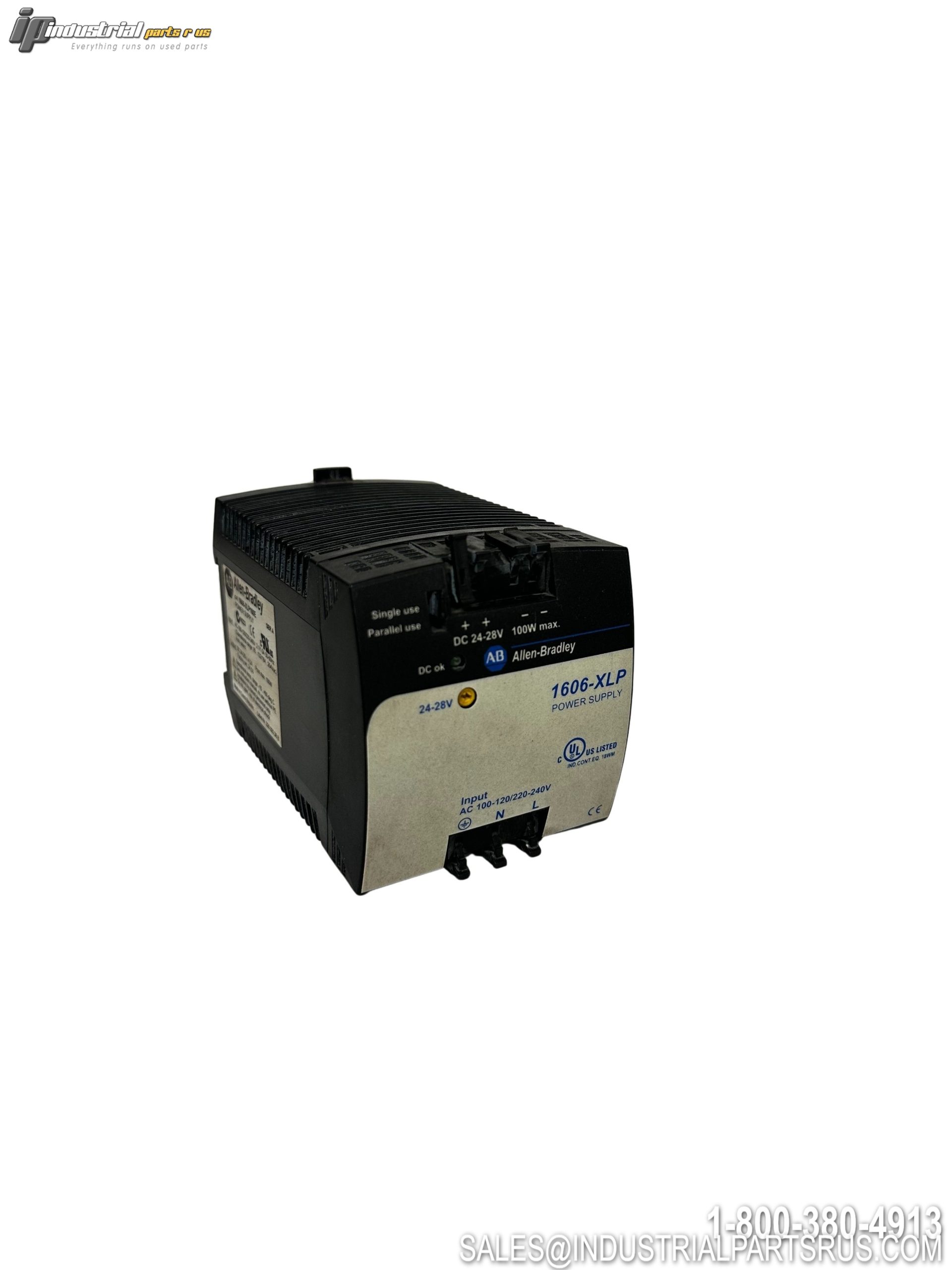 Allen-Bradley 160E-XLP100E Power Supply 24V 100W DIN Rail Mount 1606 Series