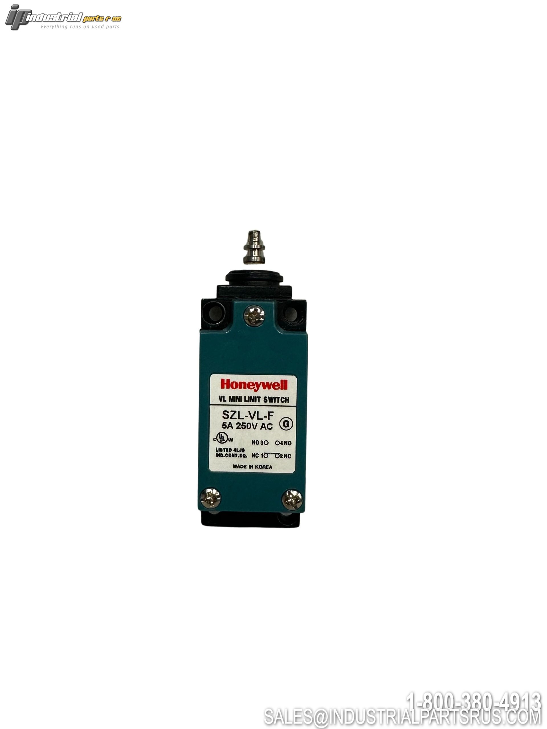 Honeywell SZL-VL-F Wobble Coil Spring Limit Switch SPDT 250VAC/125VDC