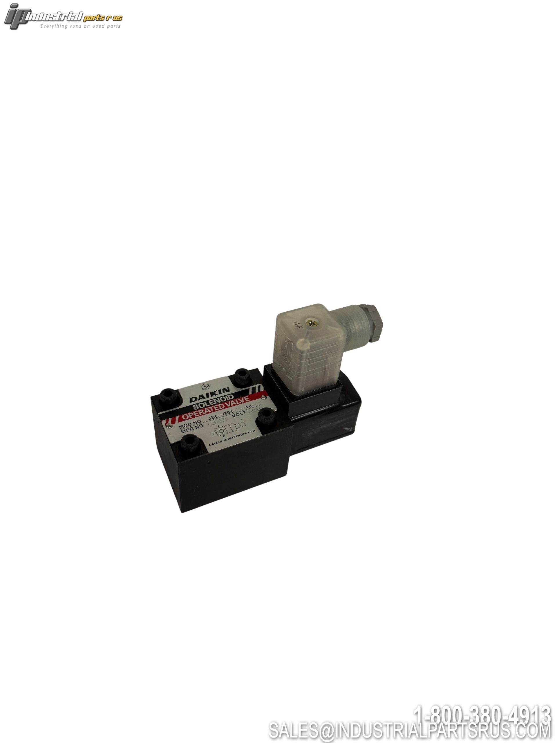 DAIKIN JSC-G01-10 Seat Type Solenoid Valve Hydraulic 1/8 NPT