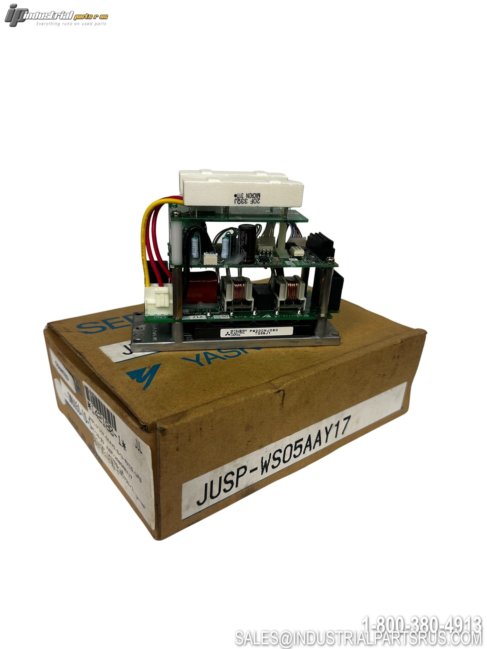 YASKAWA JUSP-WS05AAY17 Servo Amplifier 500W 3-Phase AC XRC Robot Control
