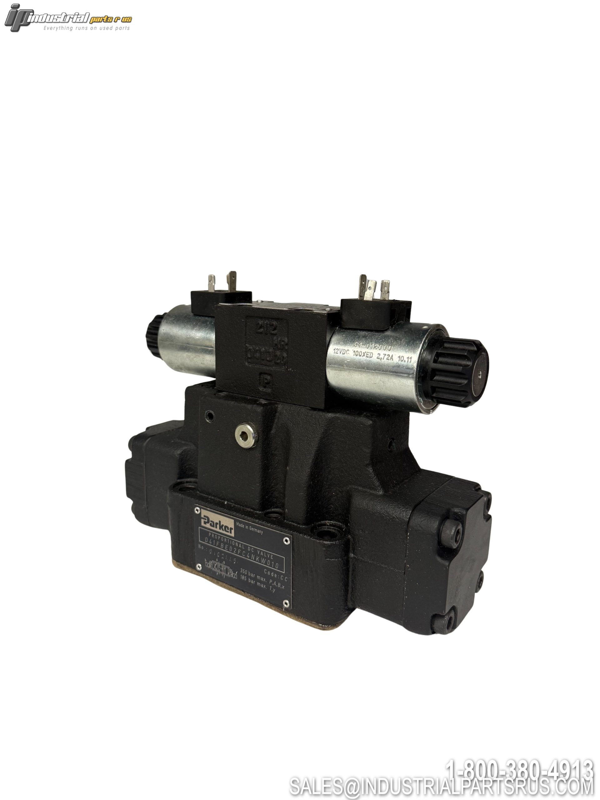 Parker D41FBE02FC4NKW010 Proportional Hydraulic Valve NG16 CETOP 7 OBE