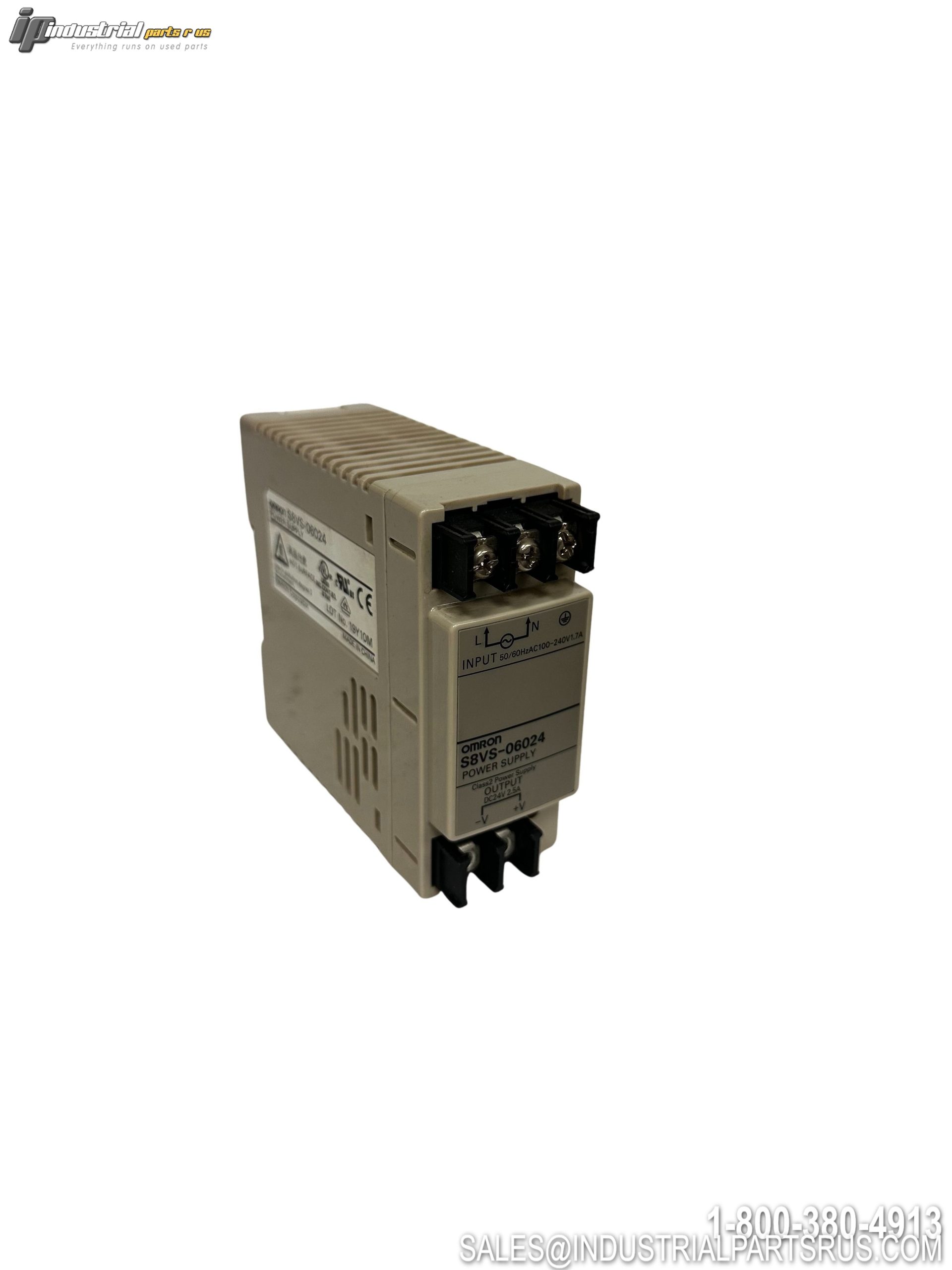 OMRON S8VS-06024 Switch Mode Power Supply 60W 24VDC 2.5A DIN Rail