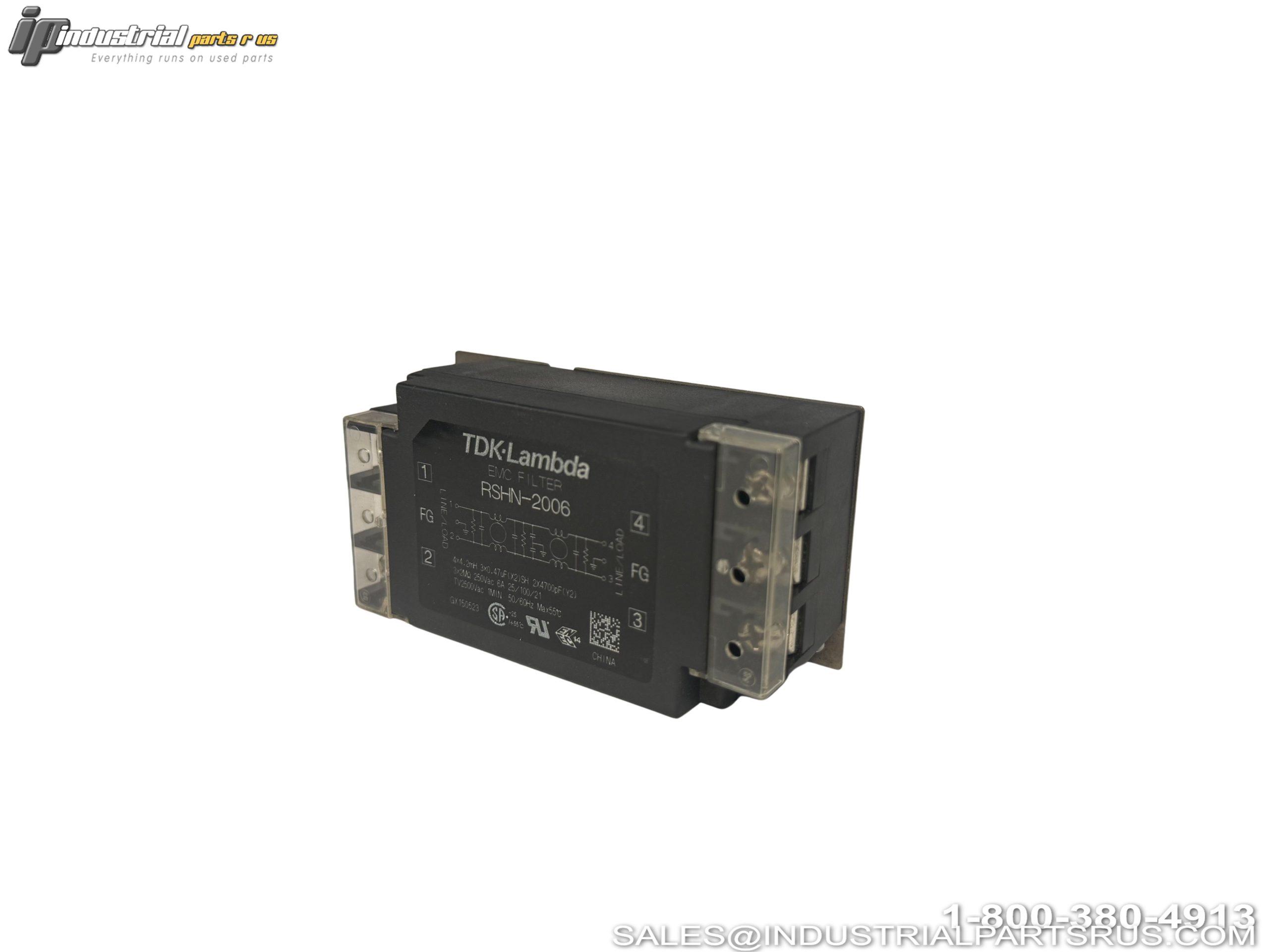 TDK-Lambda RSHN-2006 Power Line EMC Filter 6A 250VAC Single Phase