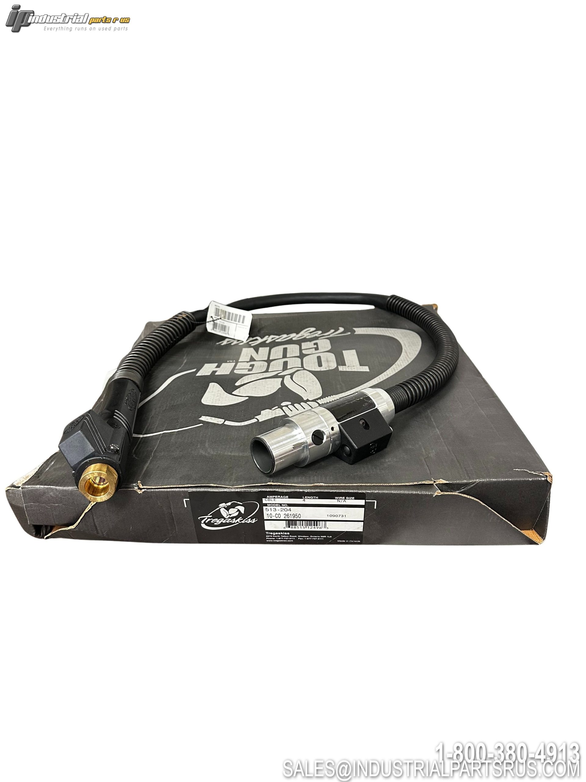 Tregaskiss 513-204 TOUGH GUN CA3 Unicable Assembly 4' Air-Cooled 500A