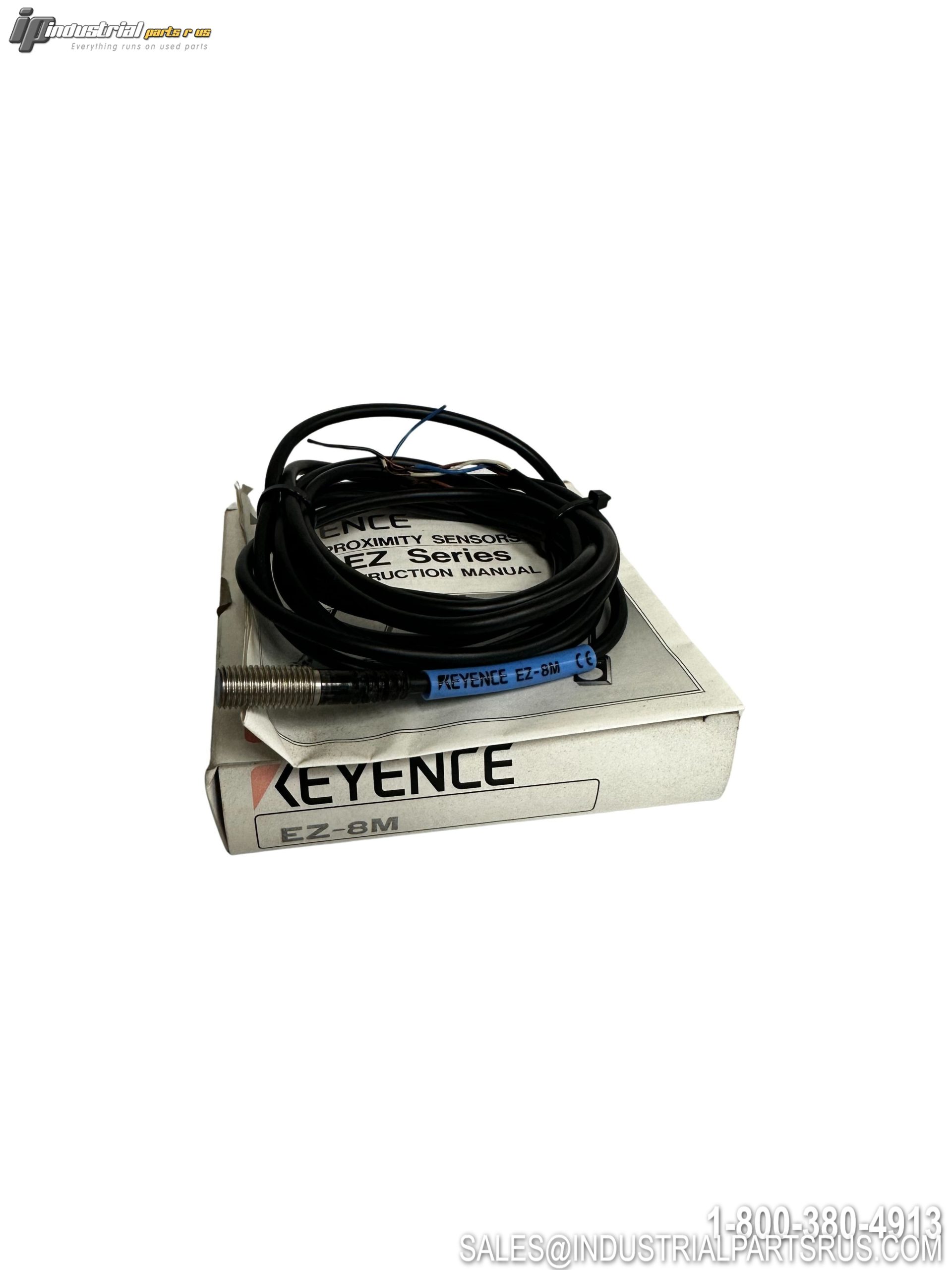 Keyence EZ-8M Inductive Proximity Sensor M8 Shielded NPN 1.5mm DC 12-24V