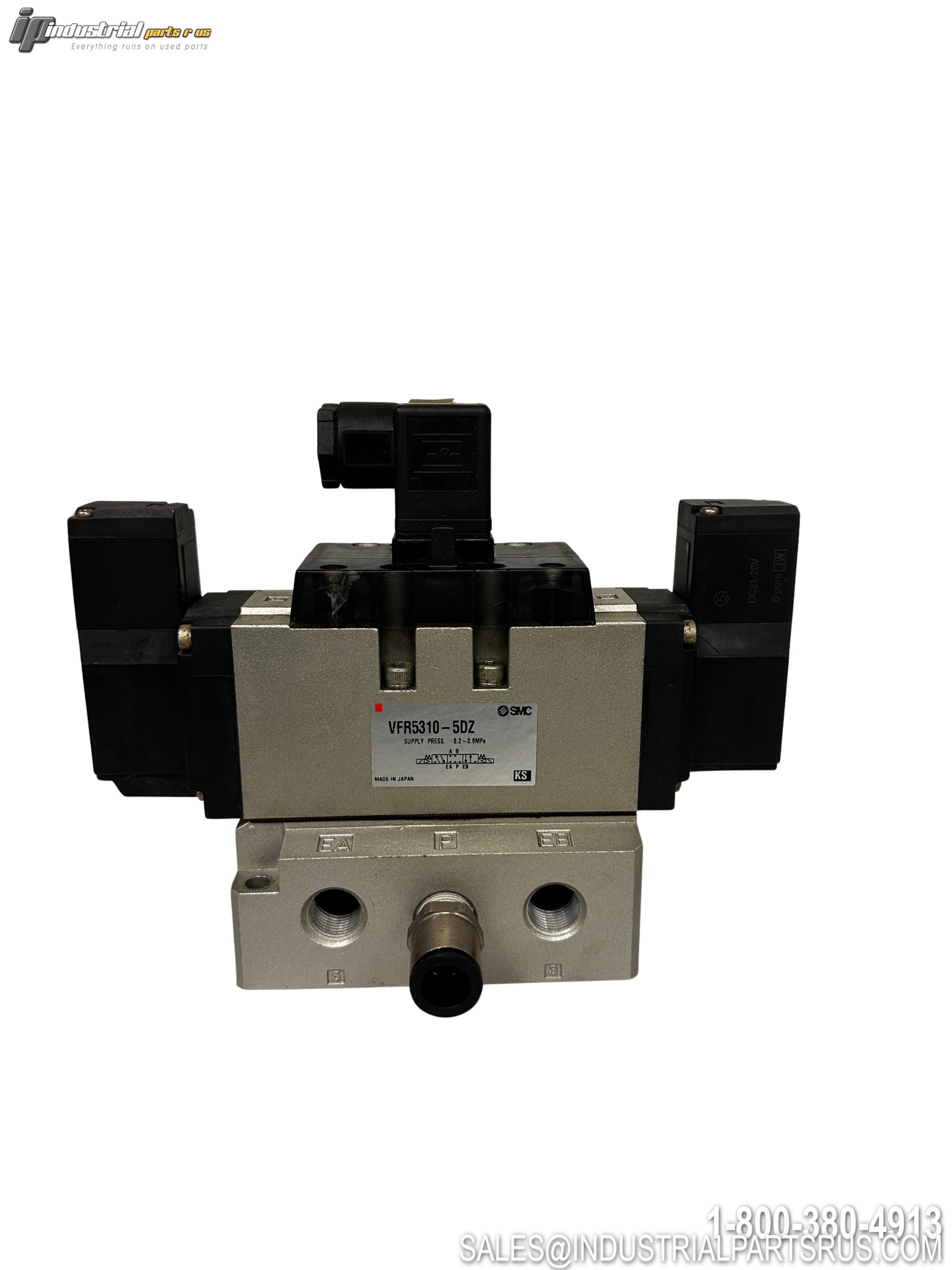 SMC VFR5310-5DZ Pneumatic Solenoid Valve 5-Port 3-Position Pilot Operated