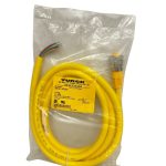 TURCK RKM 56-2M/S1587 Actuator Sensor Cordset 7/8" 5-Pin 2M Yellow