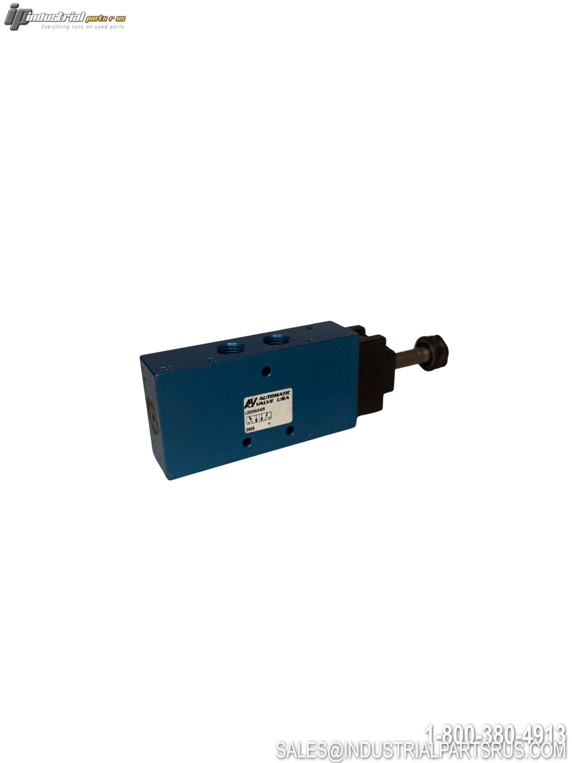AV L2003AAWR Solenoid Valve 5/2 1/4 NPT Pilot Operated 1.8 Cv Aluminum