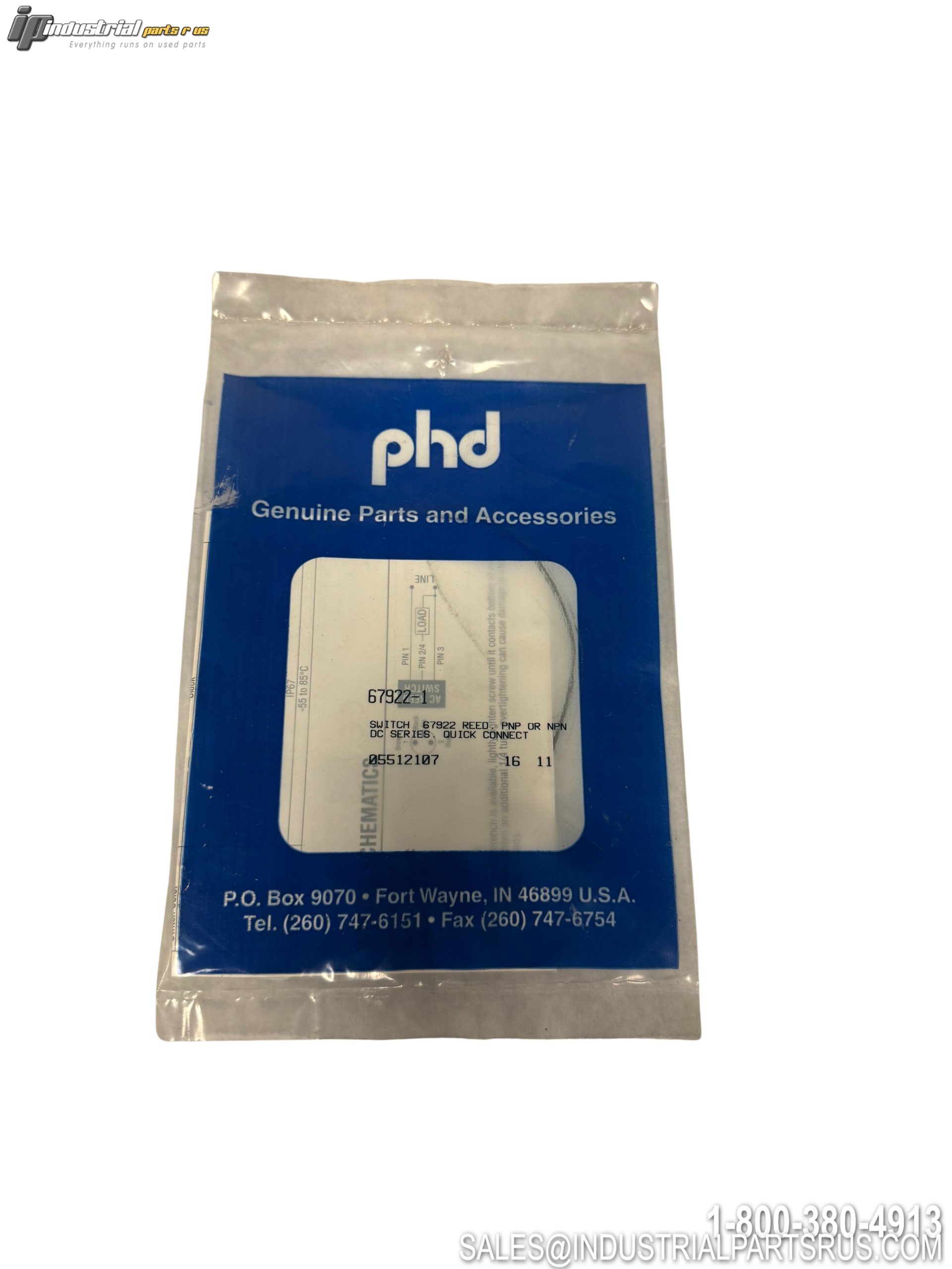 phd 67922-1 Reed Switch 4.5-30VDC 50mA PNP/NPN Quick Connect Series 6790