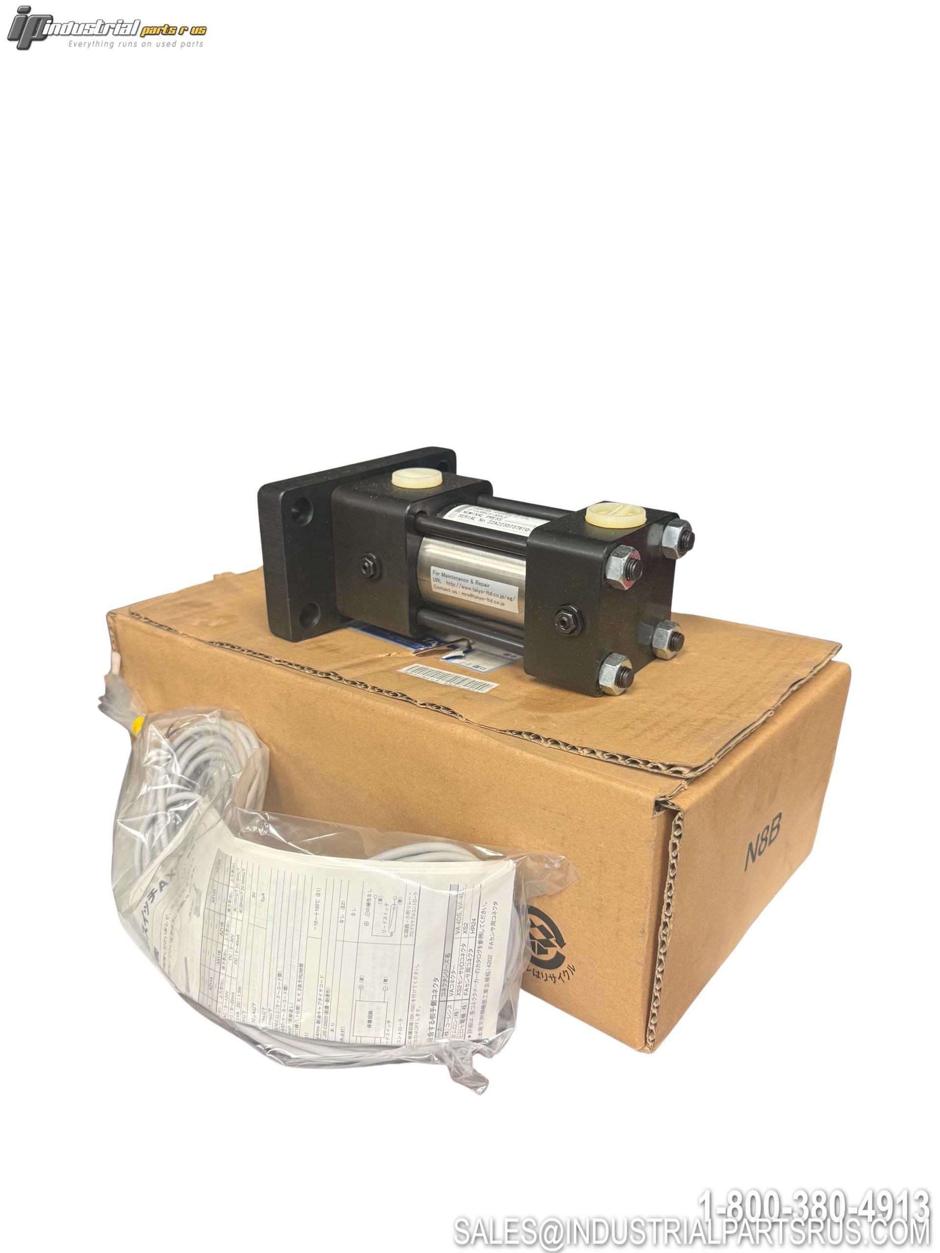 Taiyo 140H-8R Hydraulic Cylinder 32-250mm Bore 14MPa Double-Acting Tie-Rod