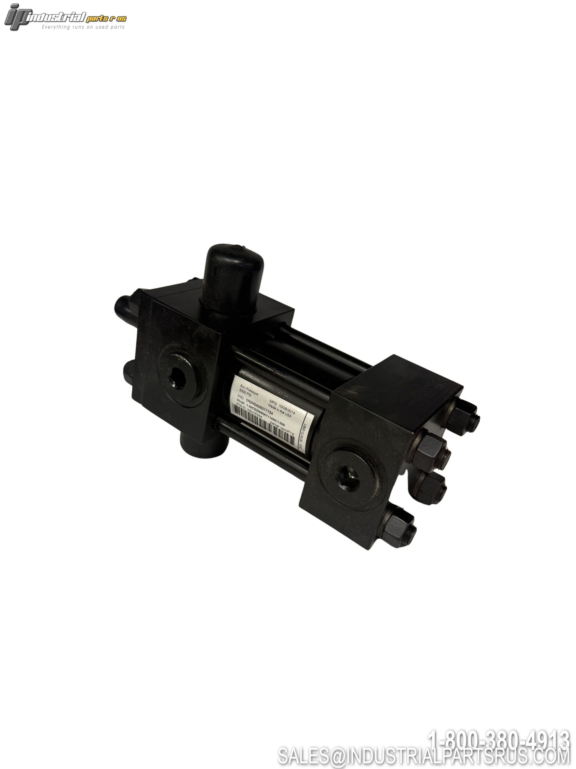 Parker 1H2H0A00077154 Series 2H Hydraulic Cylinder Double Acting 3000 PSI