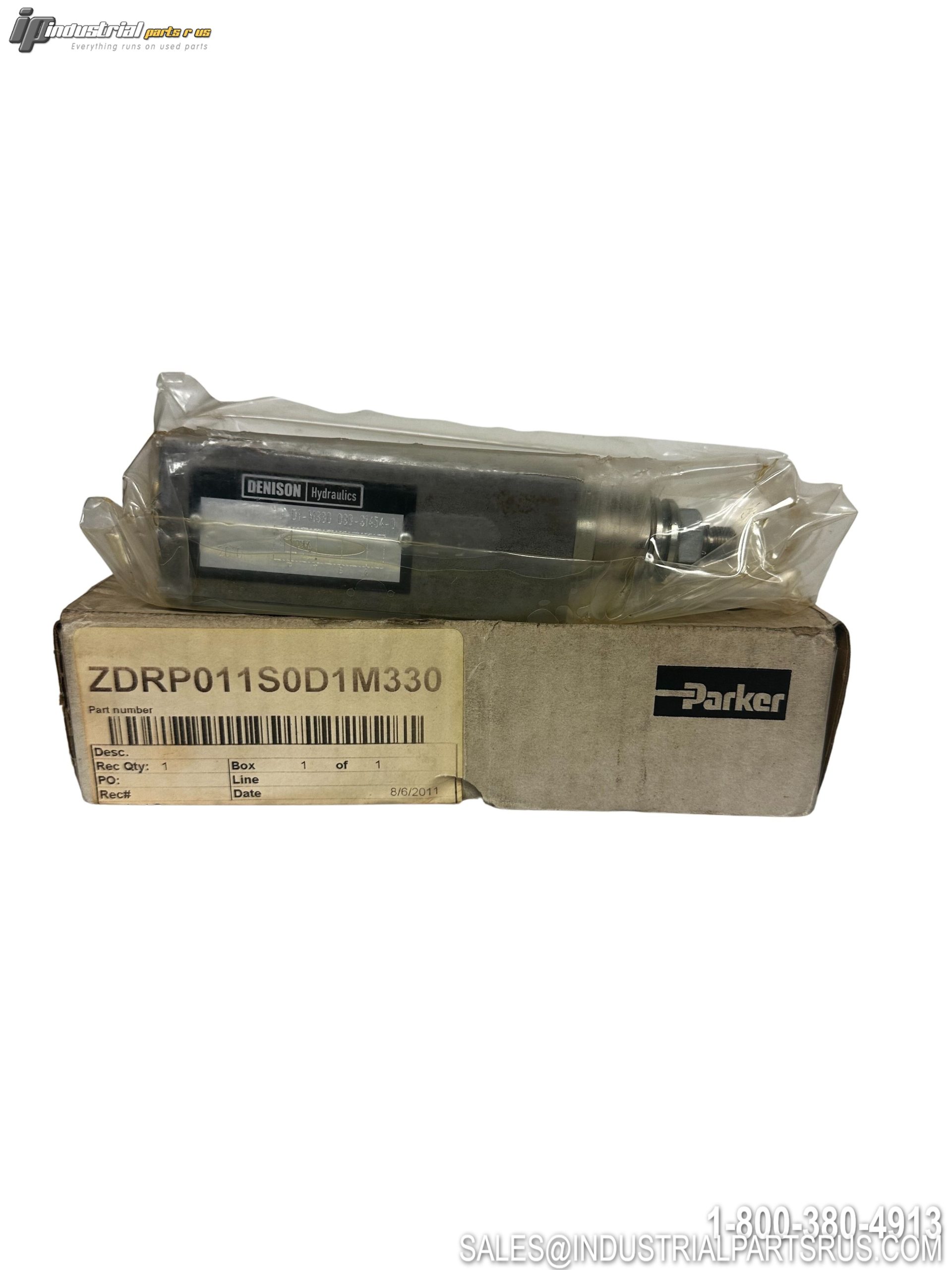Parker ZDR-P-01-1-S0-D1-M330 Hydraulic Pressure Reducing Valve CETOP 3