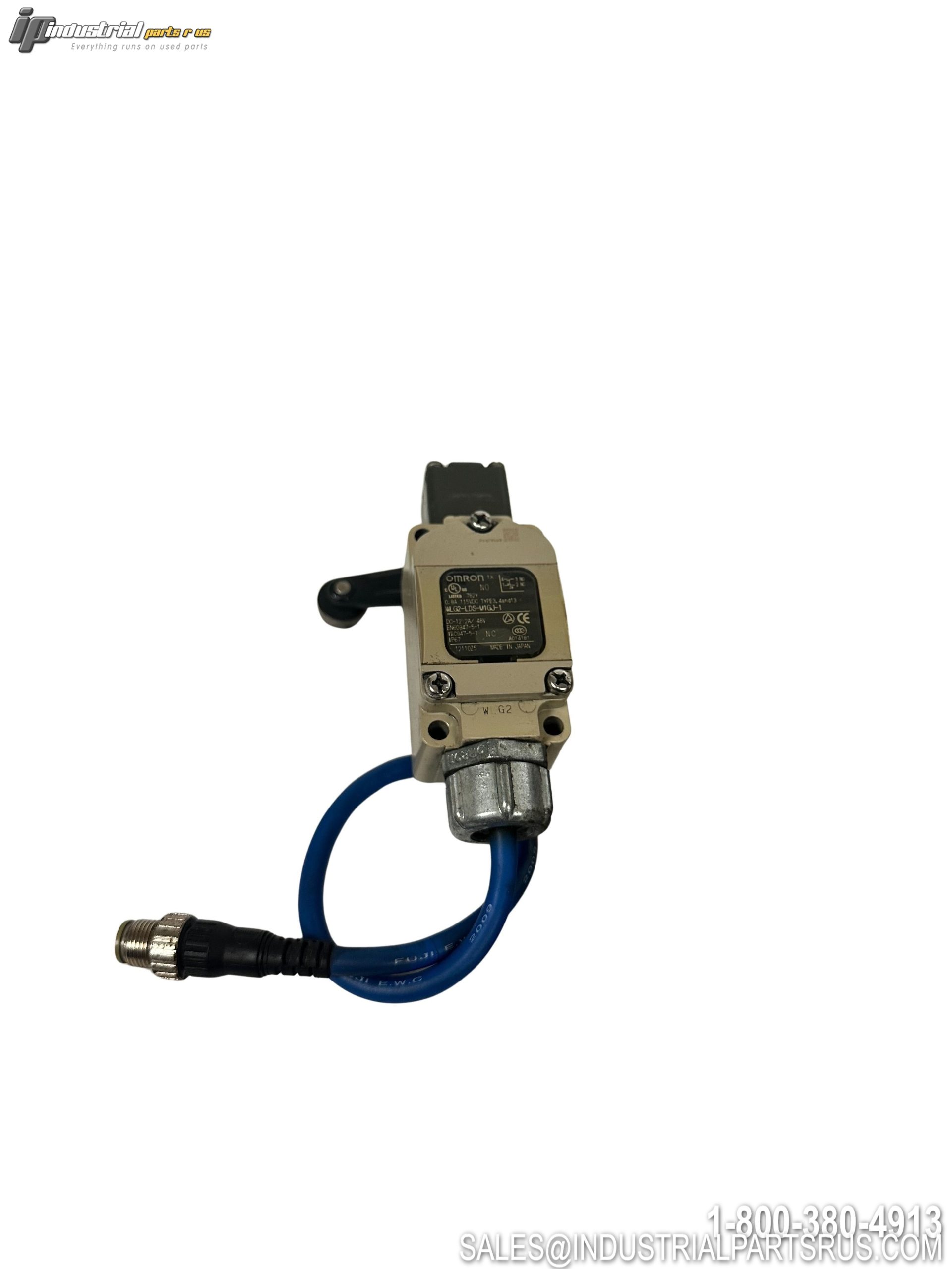 Omron WLG2-LDS-M1GJ-1 0.3M Roller Lever Limit Switch LED Indicator SPDT