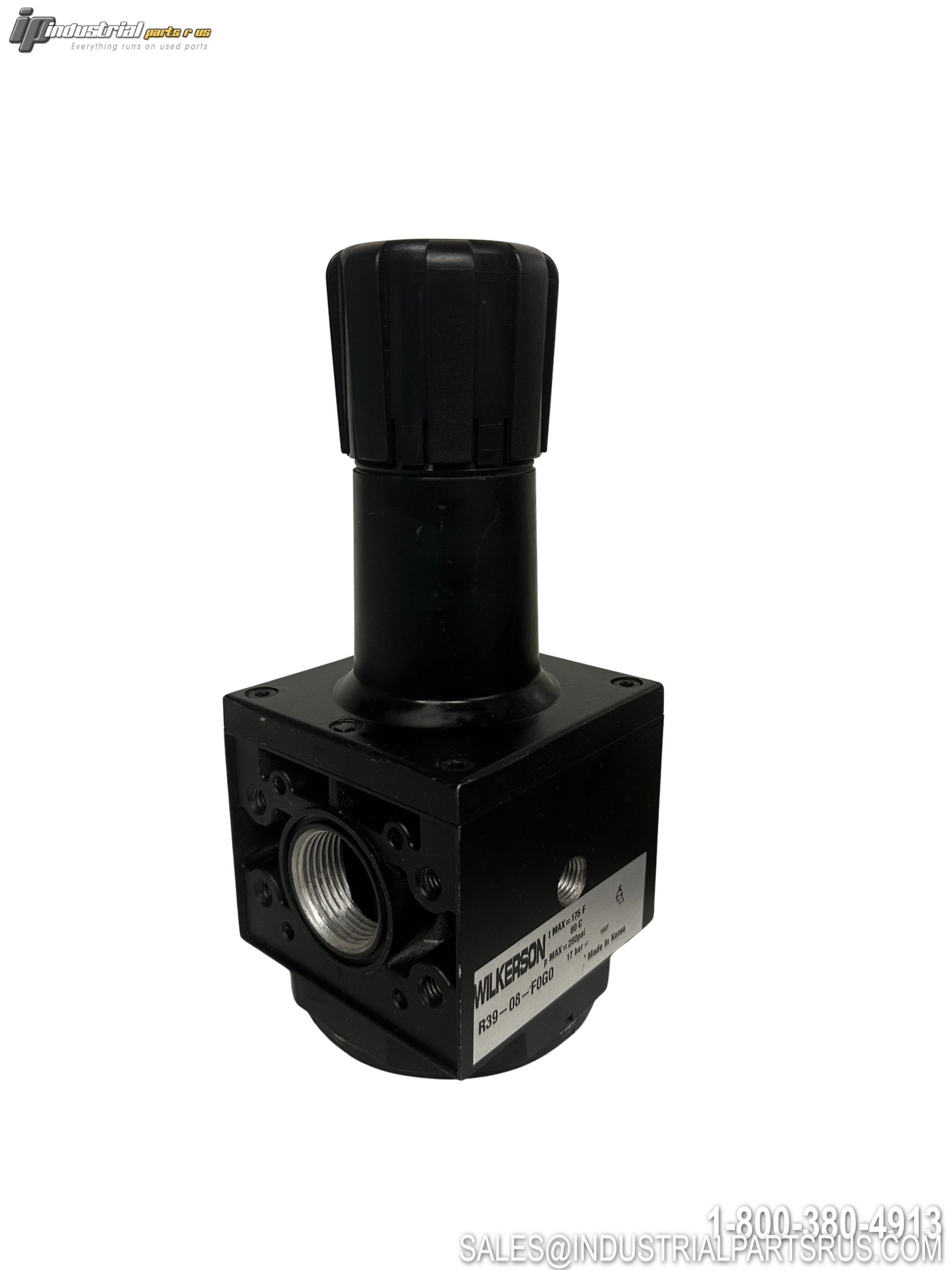 WILKERSON R39-08-F0G0 Air Pressure Regulator 1" NPT 0-125 PSI w/ Gauge