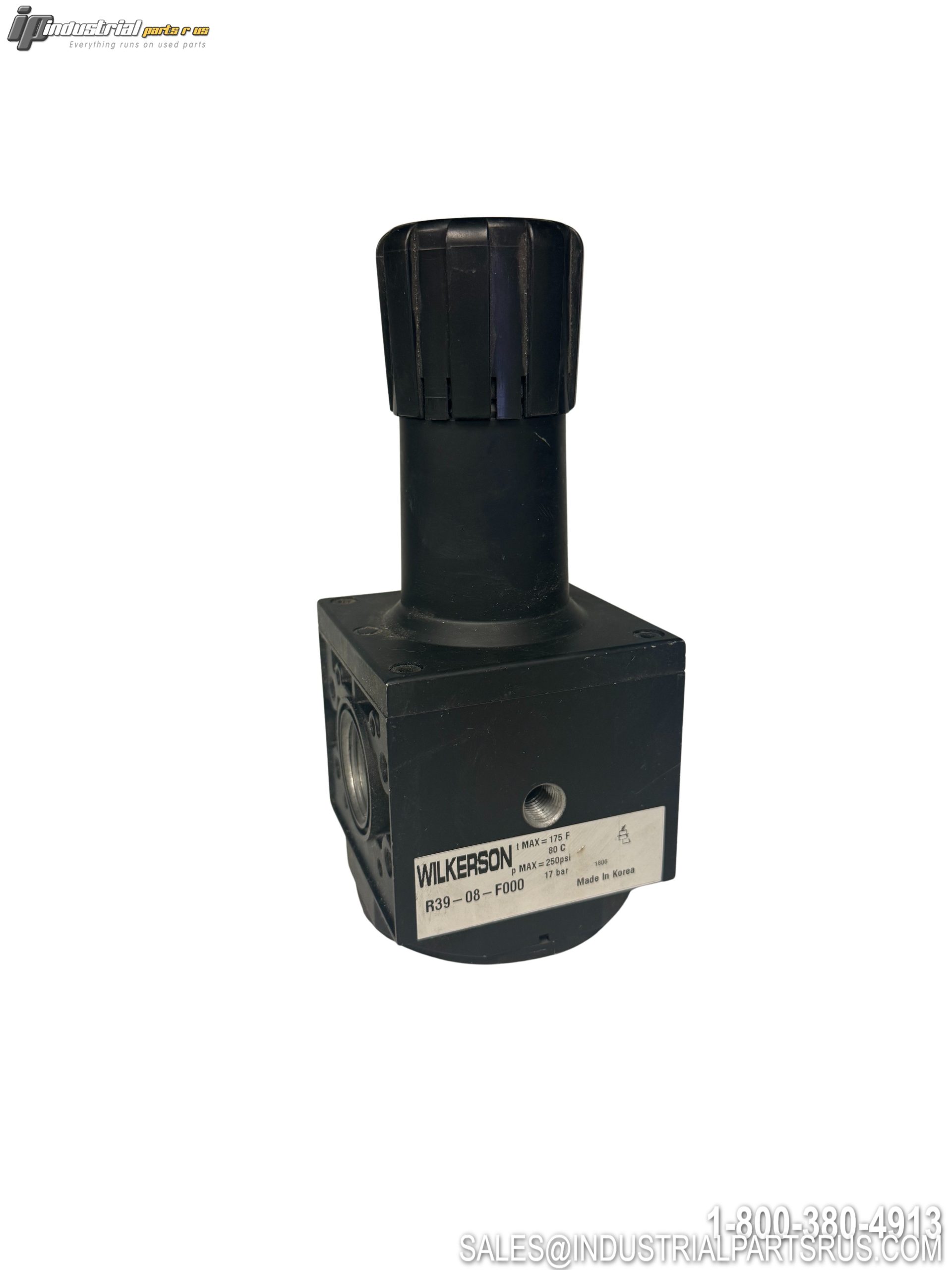 Wilkerson R39-08F000 Air Pressure Regulator 1" NPT 125 PSIG R39 Series