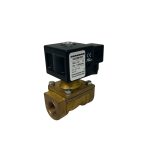 Granzow H4G29-00Y Solenoid Valve 24VDC 1/2" NPT 2-Way NC 200PSI Brass