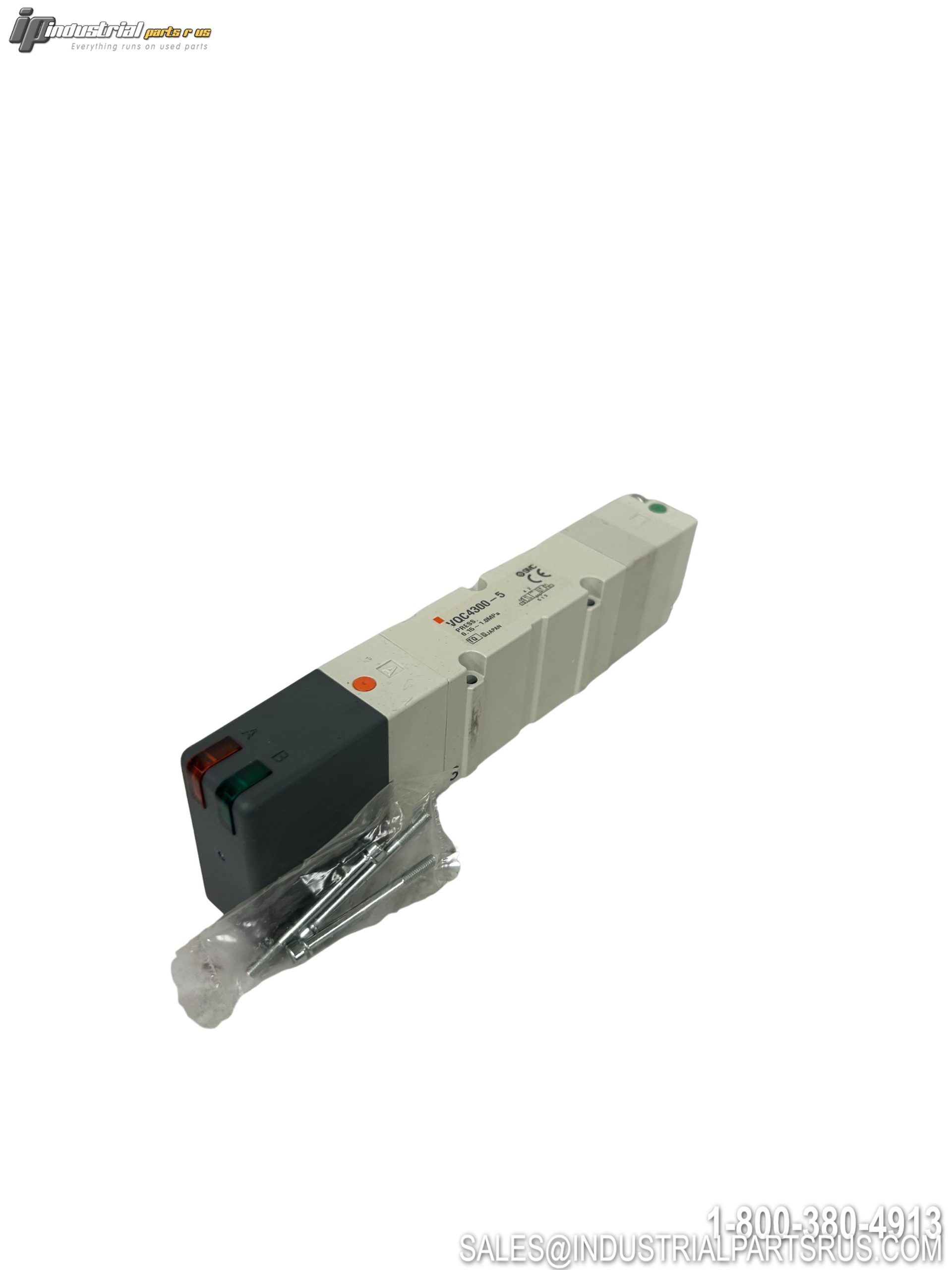 SMC VQC4300-5 VQC4000 5-Port 3-Pos Solenoid Valve 24VDC Plug-In Pneumatic