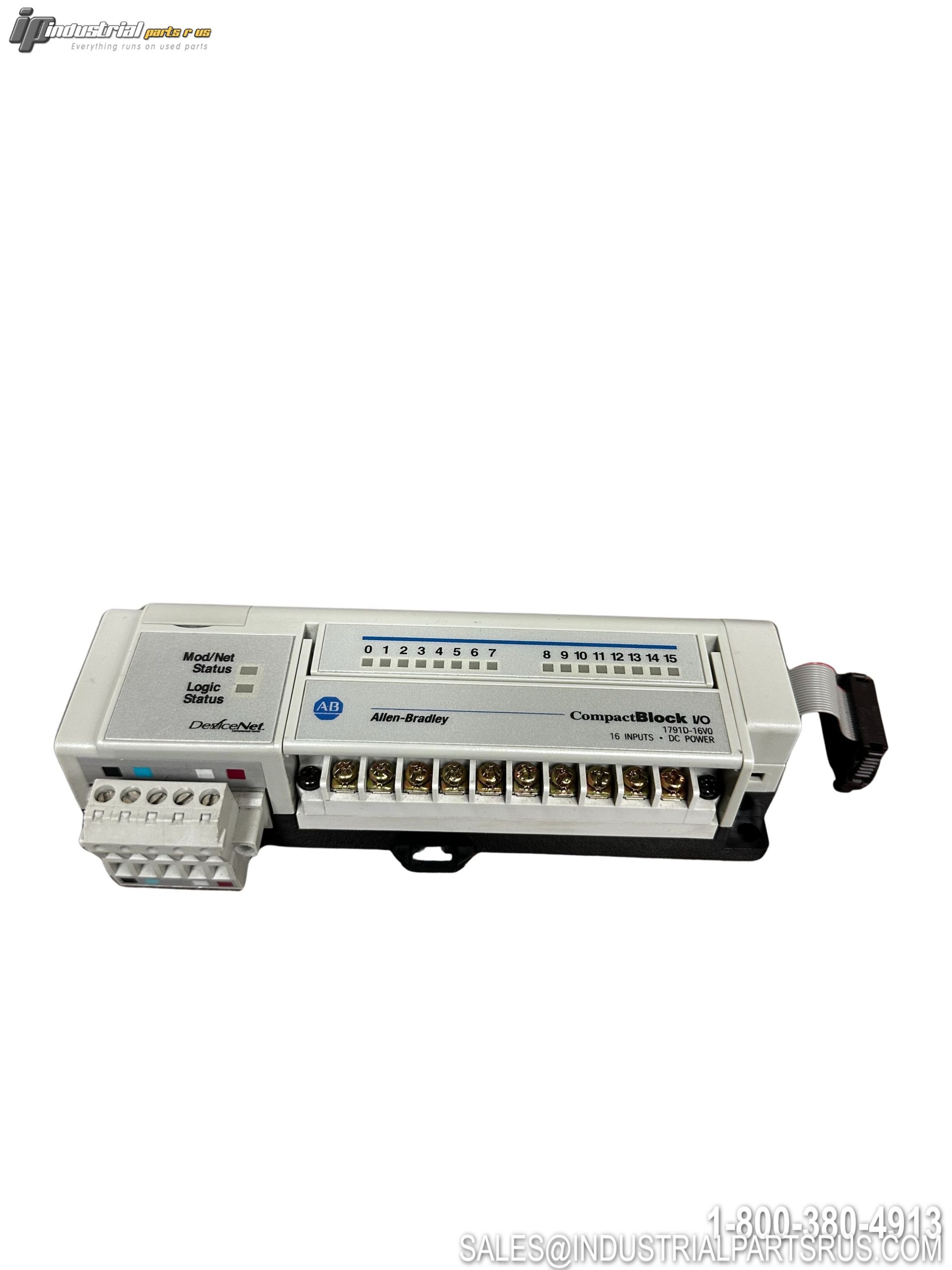 Allen-Bradley 1791D-16V0 CompactBlock I/O 16 Sourcing Input Base Module