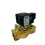 Granzow H6H29-00Y 1" 24VDC 14W Solenoid Valve Brass 2-Way Normally Closed