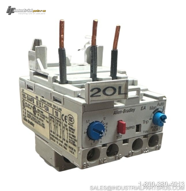 Allen-Bradley 193-EA4FB Solid State Overload Relay 3.7-12A Class 10
