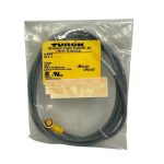 Turck WK 4T-2 M12 Female Right Angle Sensor Cable 2M Gray PVC 3 Conductor