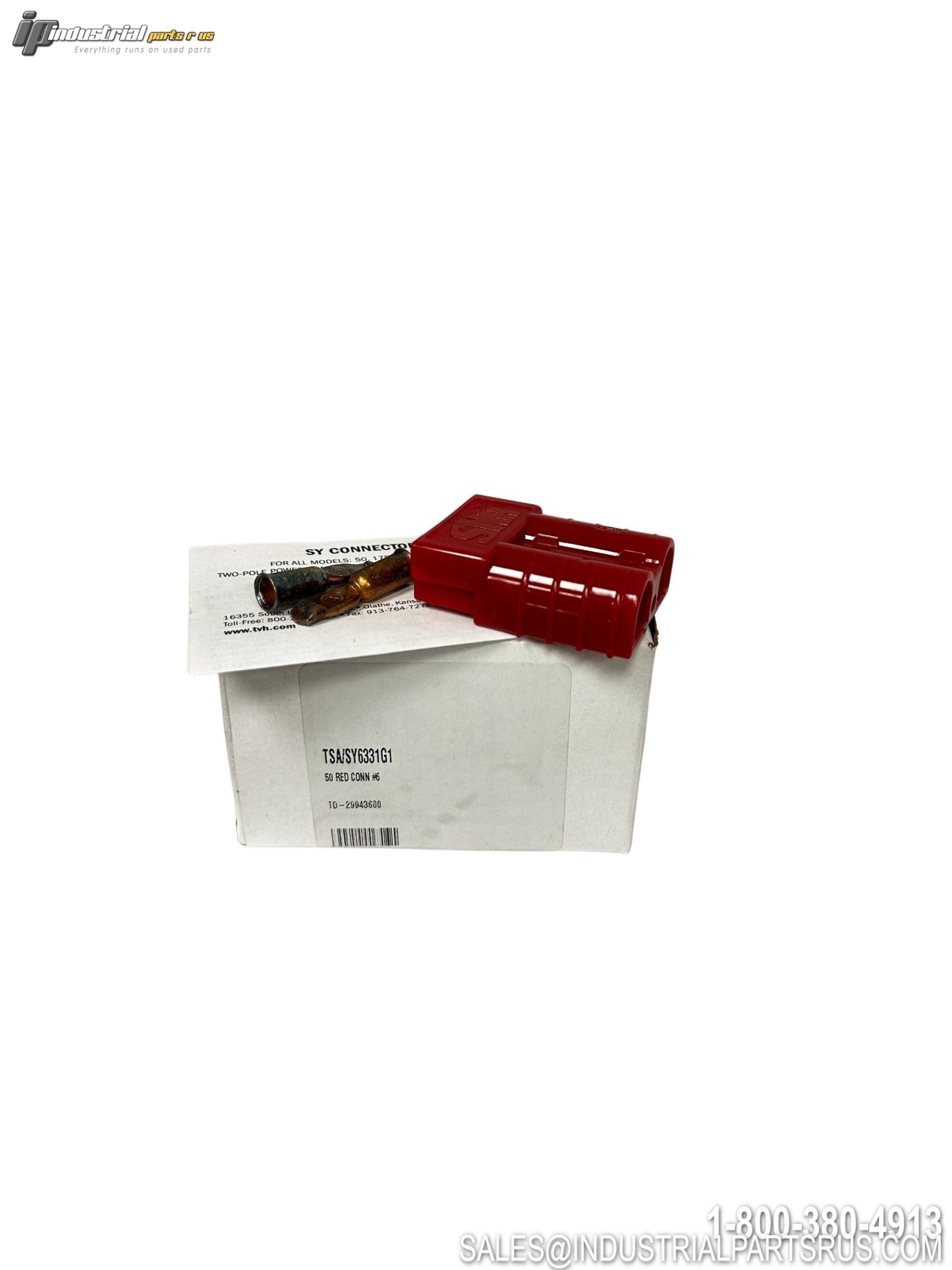 Total Source TSA/SY6331G1 50A Red Power Connector SB50 6 AWG 2-Pole