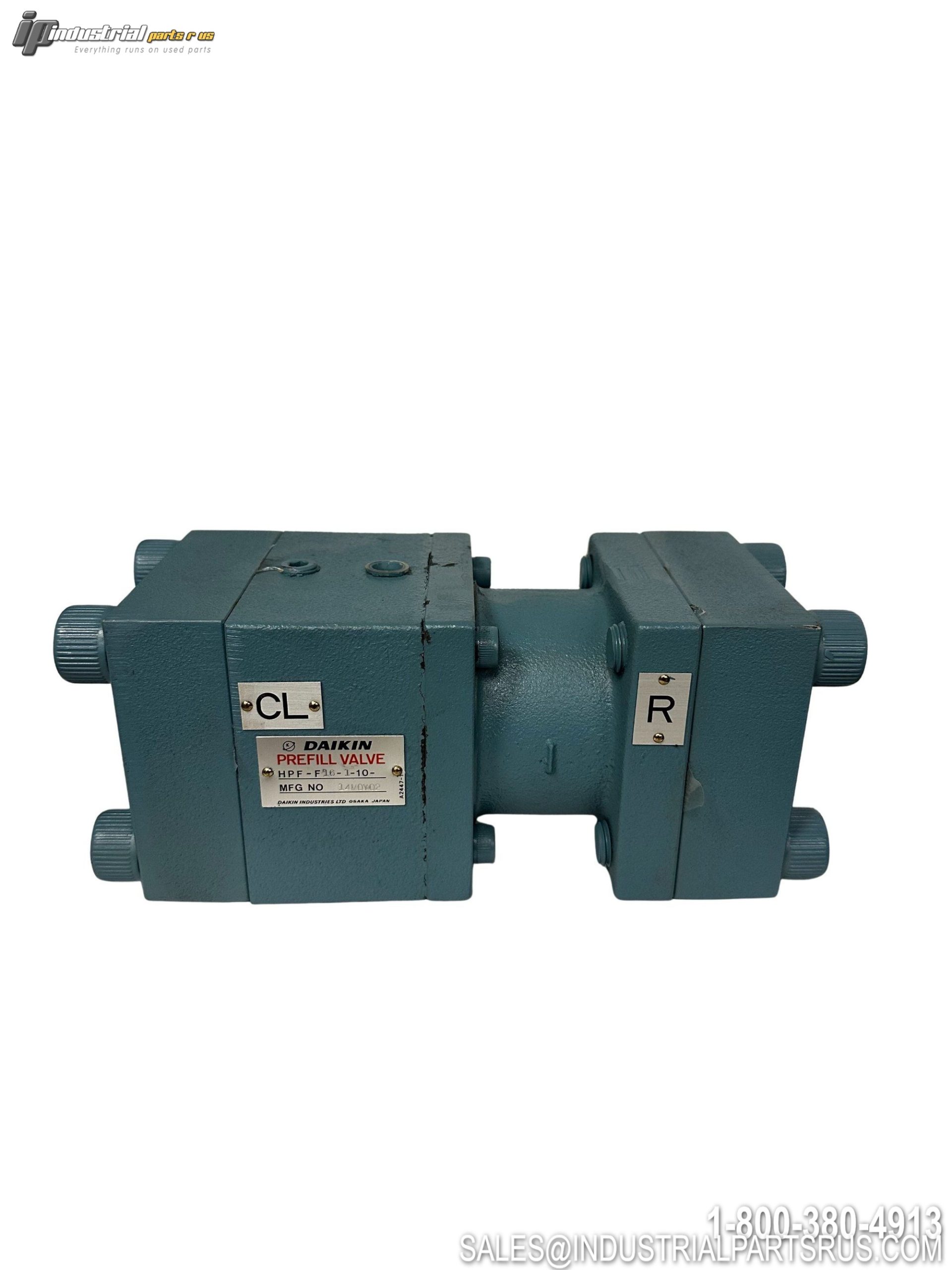 Daikin HPF-F16-1-10 Hydraulic Prefill Valve Suction Exhaust Tank