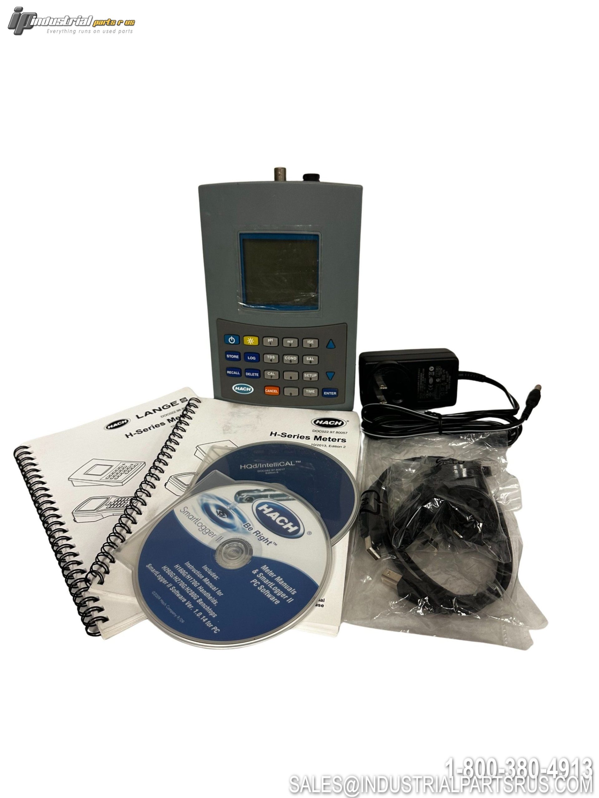 HACH H270GB H-Series Laboratory pH Conductivity ISE Meter Bluetooth