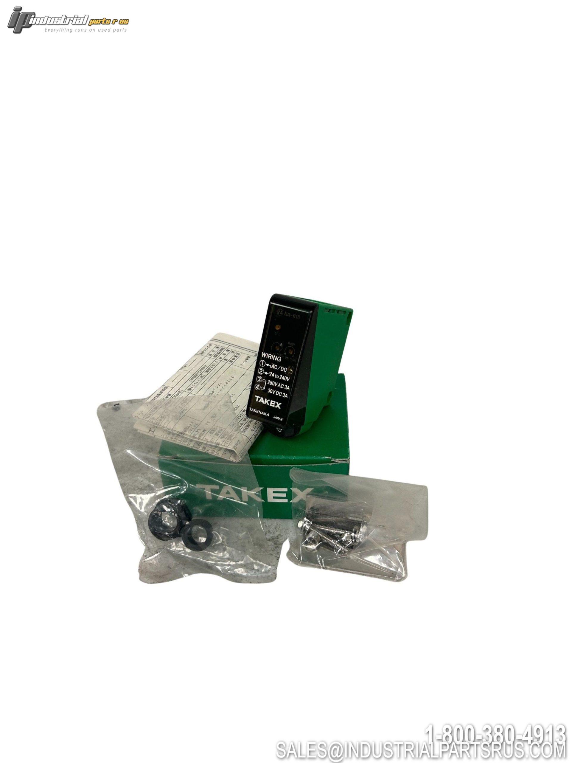 TAKEX NA-R10 Photoelectric Sensor Diffuse Reflective 24-240VAC/DC Relay
