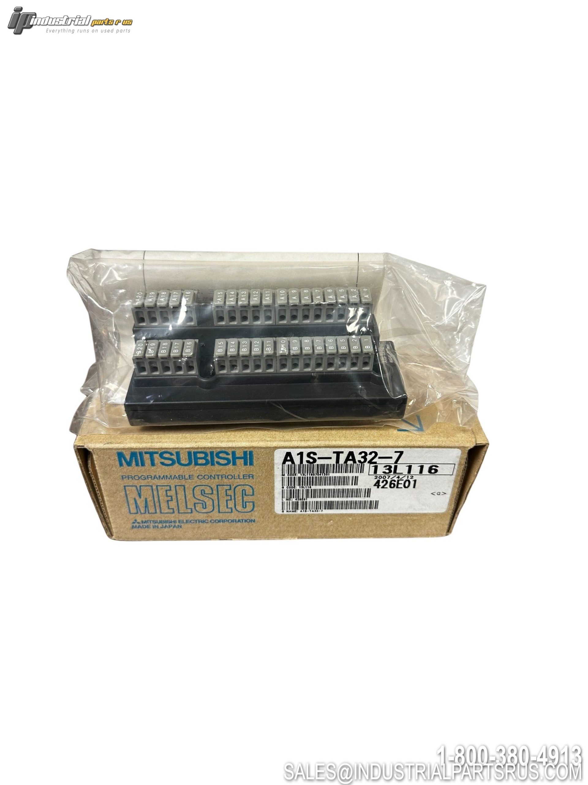 Mitsubishi A1S-TA32-7 Digital Terminal Adapter A1S PLC 32-Point AWG18