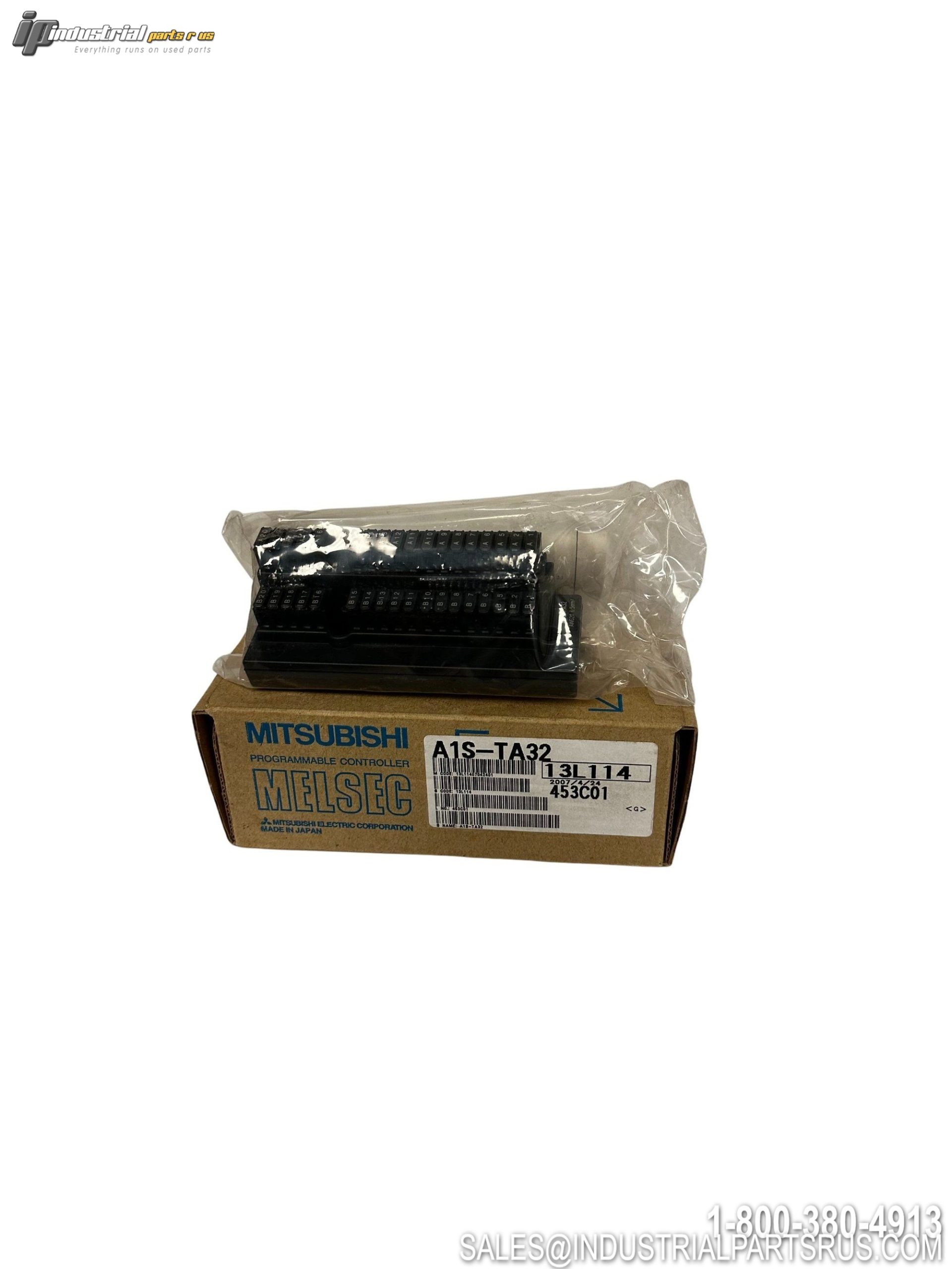 Mitsubishi A1S-TA32 PLC Terminal Block Adapter 32 Point 20 AWG 0.5mm²