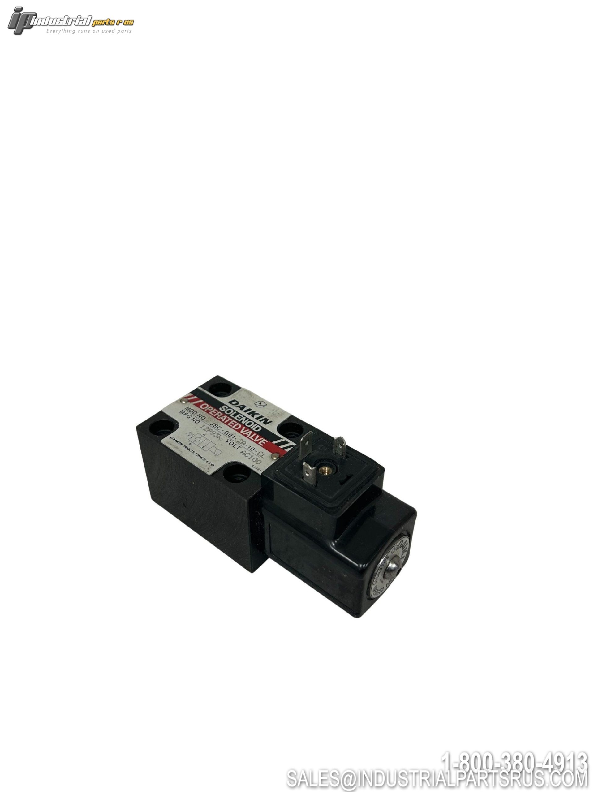 Daikin JSC-G01-2A-10-CL 2-Way 2-Position Hydraulic Solenoid Valve