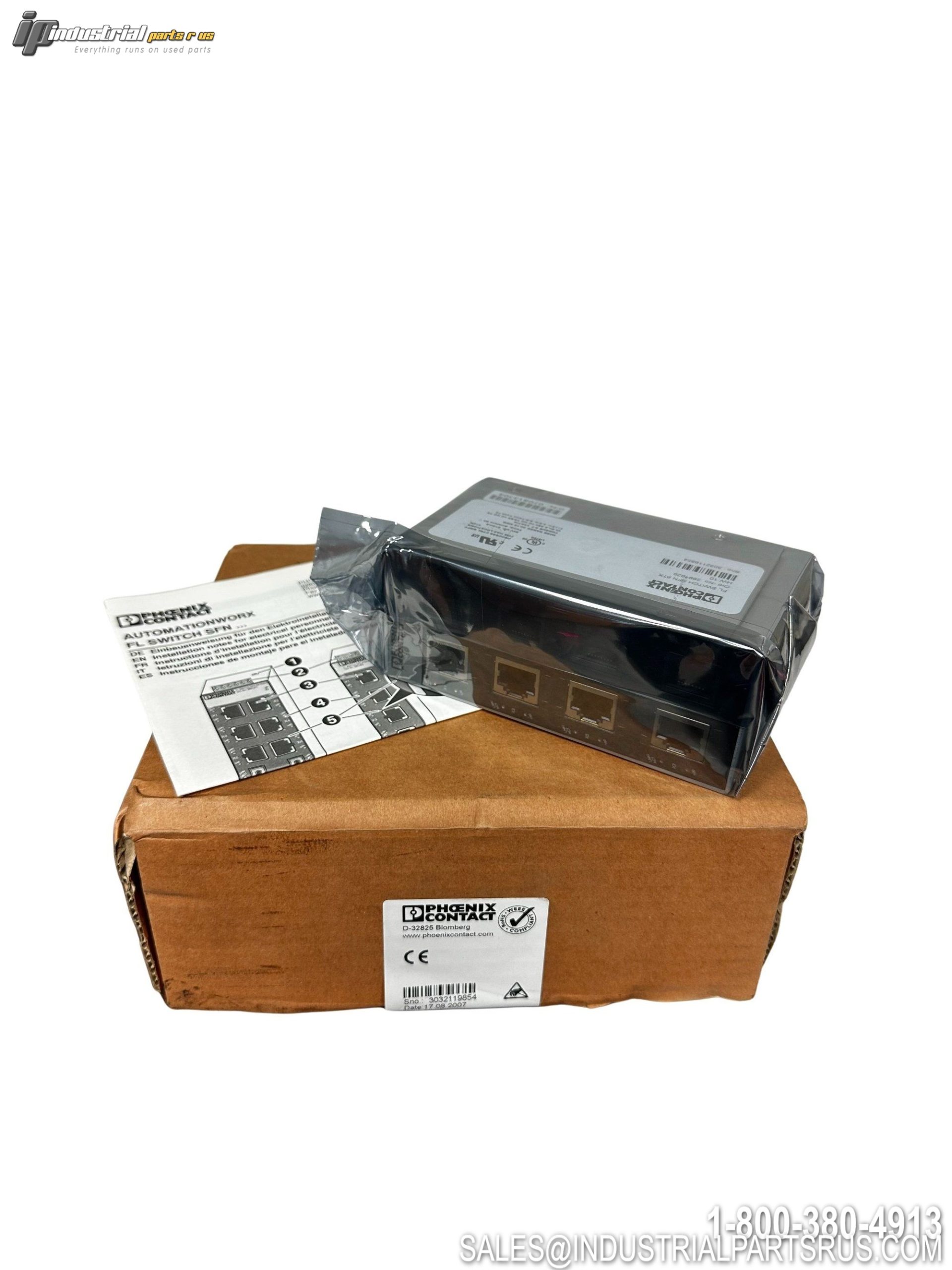 Phoenix Contact 2891929 FL SWITCH SFN 8TX Industrial Ethernet Switch 8 RJ45