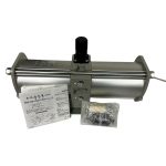 SMC VBA40A-T04GN-Z Booster Regulator 1/2 NPTF Handle Operated Pneumatic