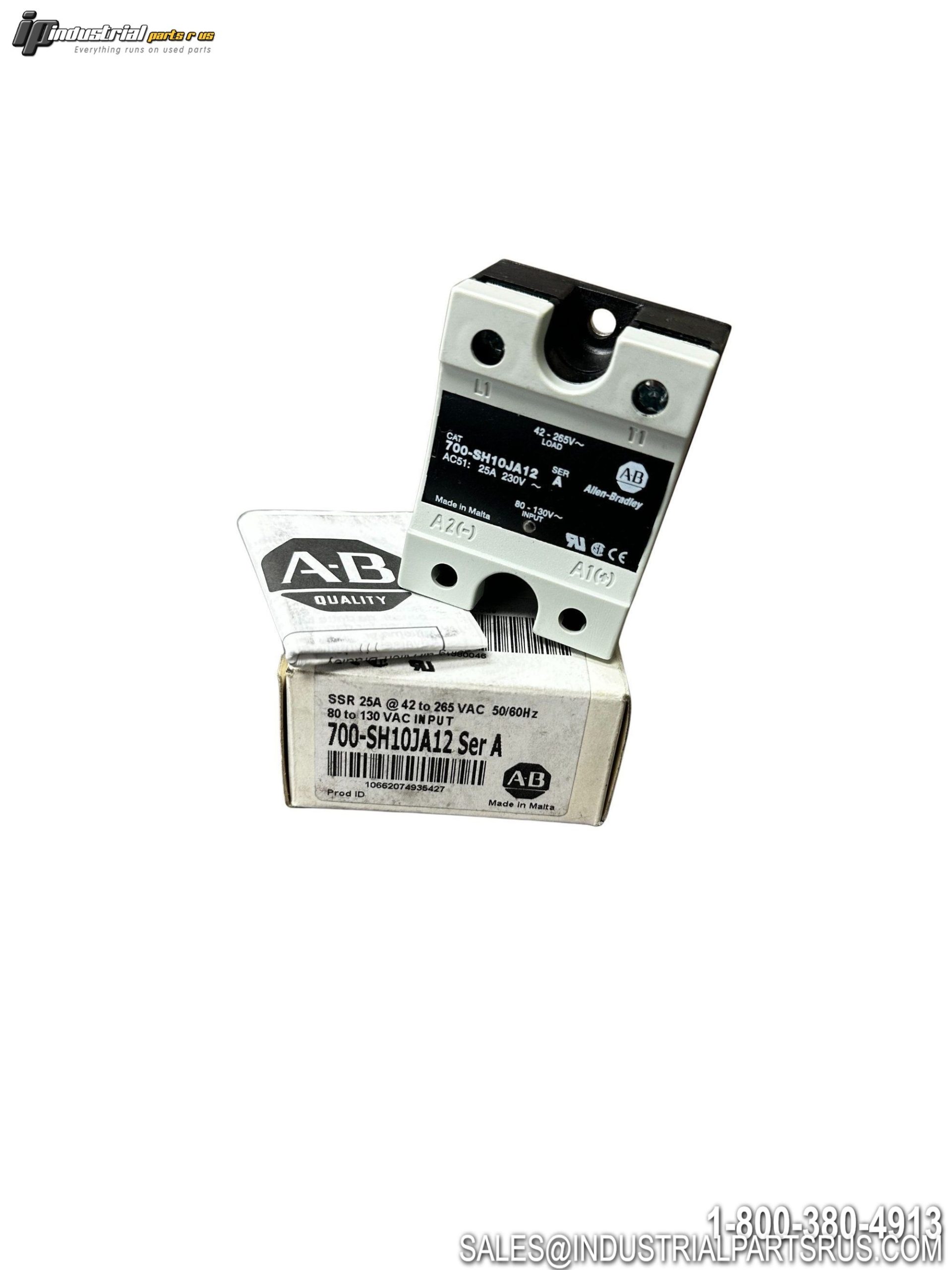 Allen-Bradley 700-SH10JA12 Solid State Relay 10A Zero Cross