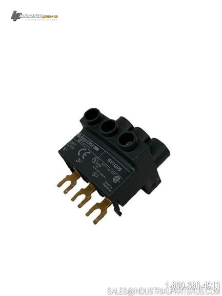 Schneider GV1G09 TeSys GV Terminal Block 3P 63A 690V Top Feed Busbar