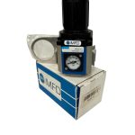 Mfd MGR300-10-L Pneumatic Pressure Regulator 3/8" NPT 60PSI Square Gauge