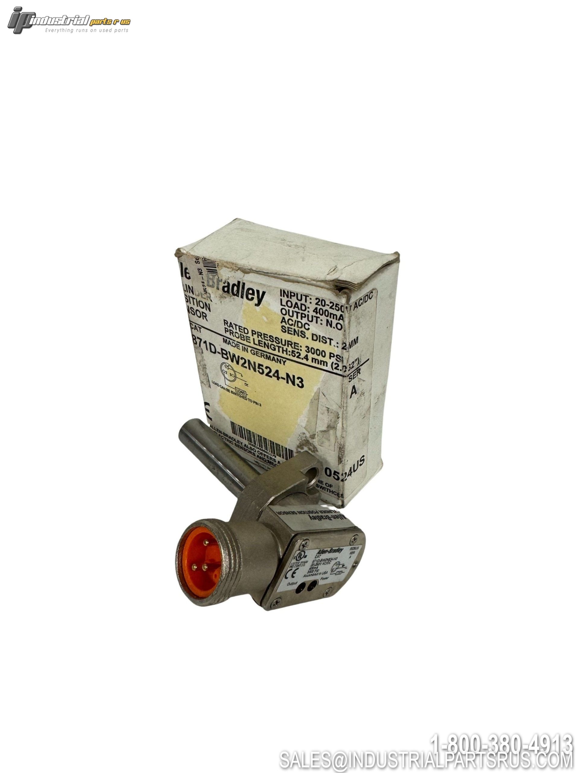 Allen-Bradley 871D-BW2N524-N3 Inductive Proximity Sensor 2mm AC/DC NO