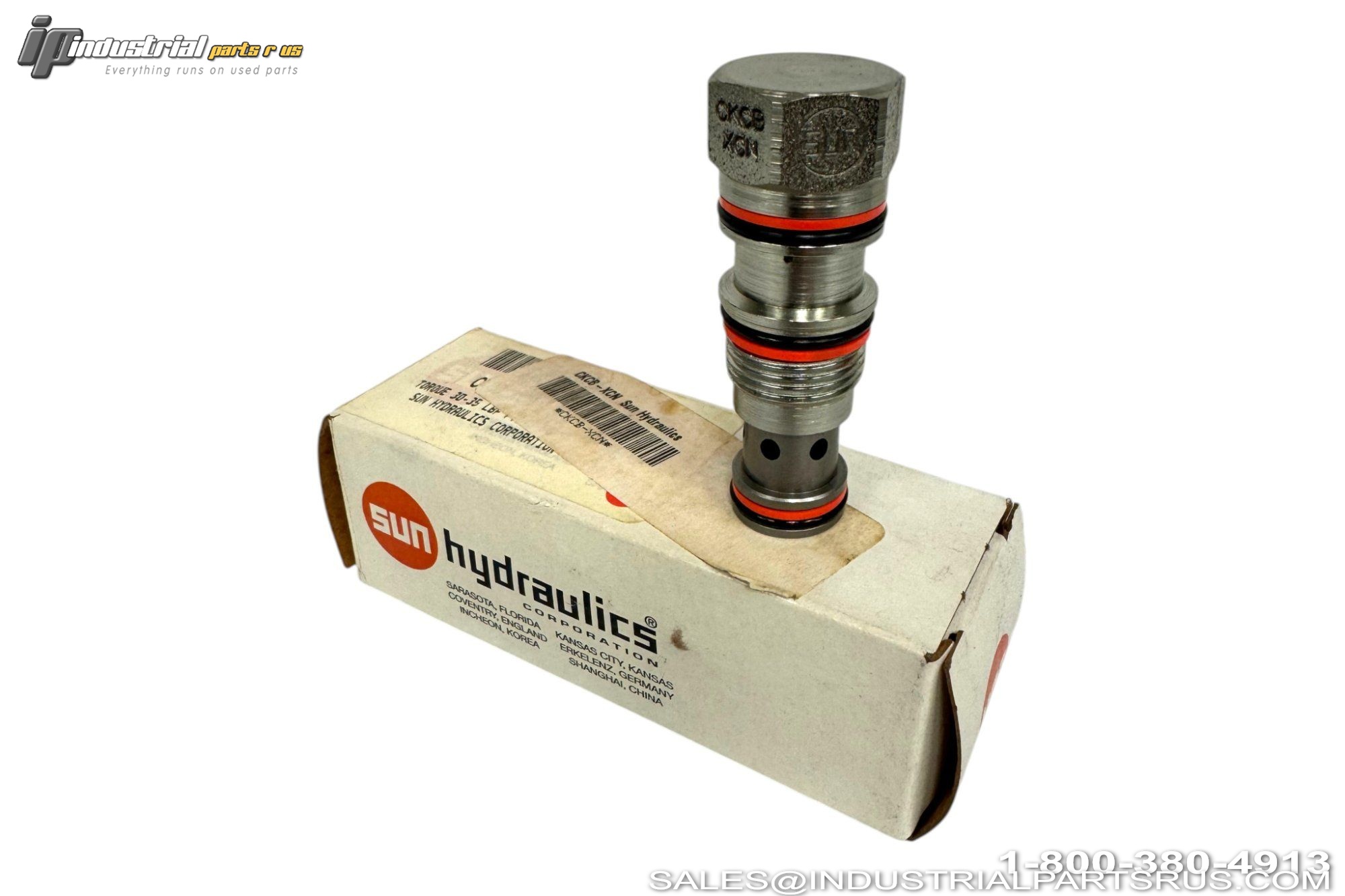 Sun Hydraulics CKCB XCN Check Valve Hydraulic Valve Component Industrial