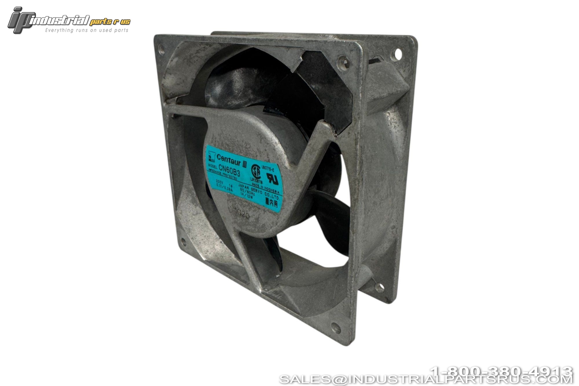 Centaur III CN60B3 Axial Fan 200V 0.11/0.09A 14/12W 50/60Hz Cooling Fan